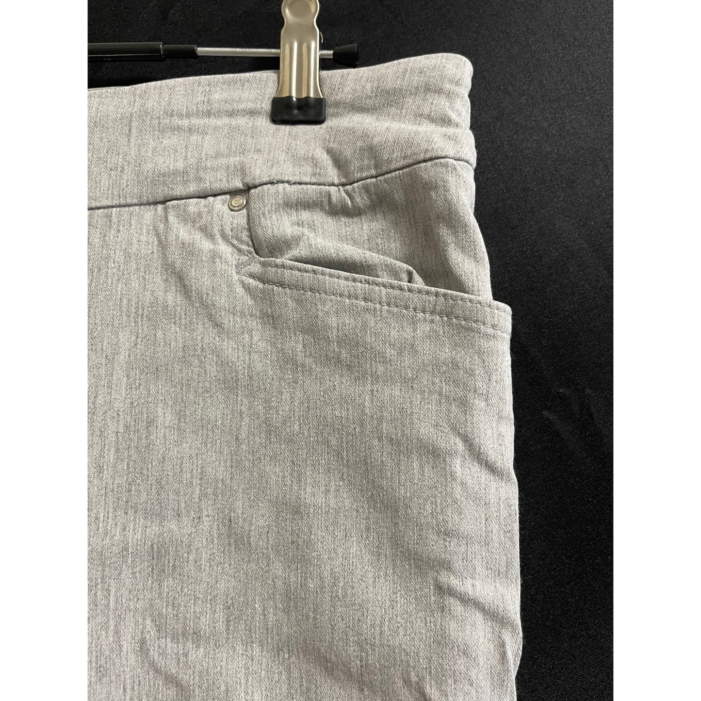 Hilary Radley Size 12 Light Gray Dress Pants