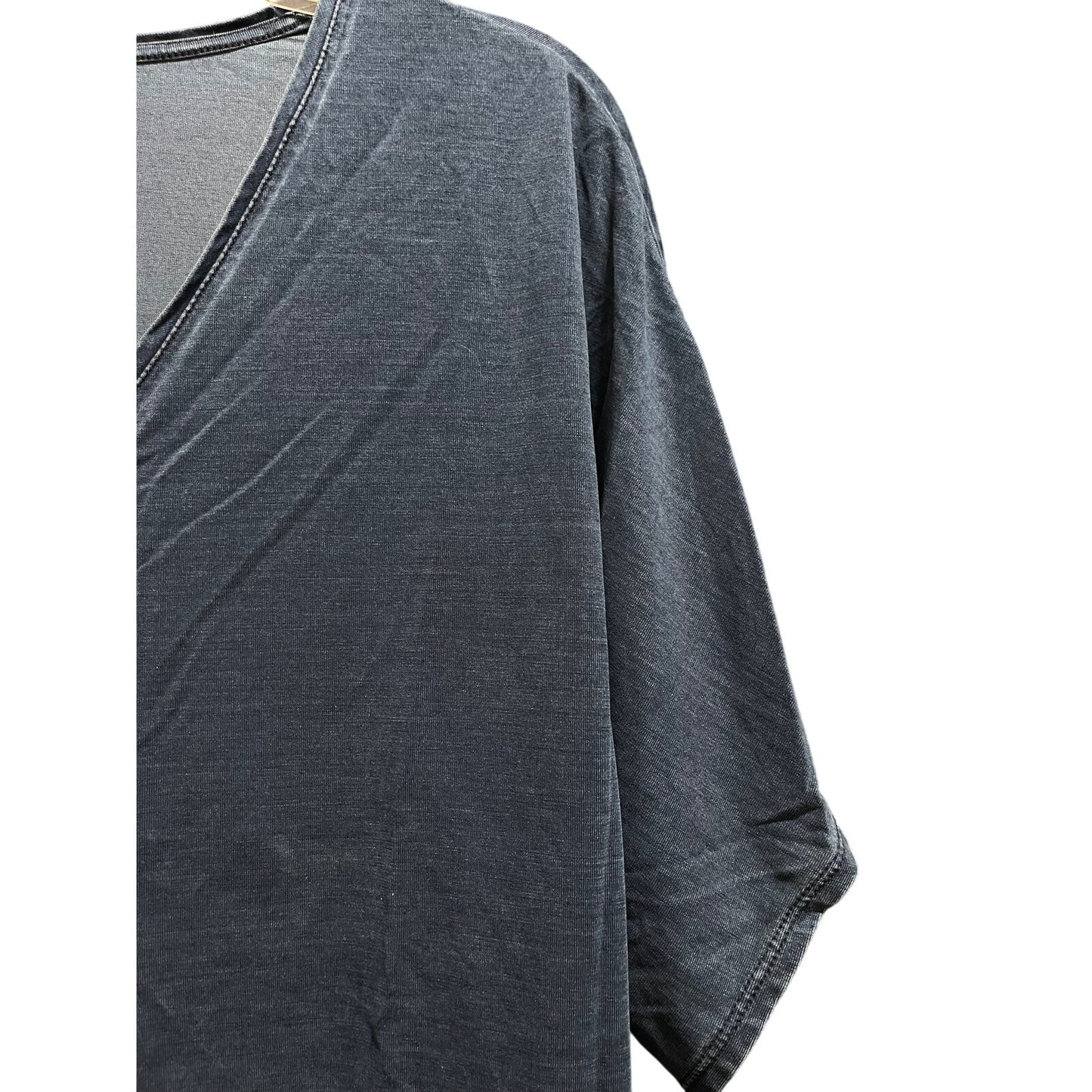 White House Black Market Blouse Slouchy Boxy Short Sleeve Blouse - Medium