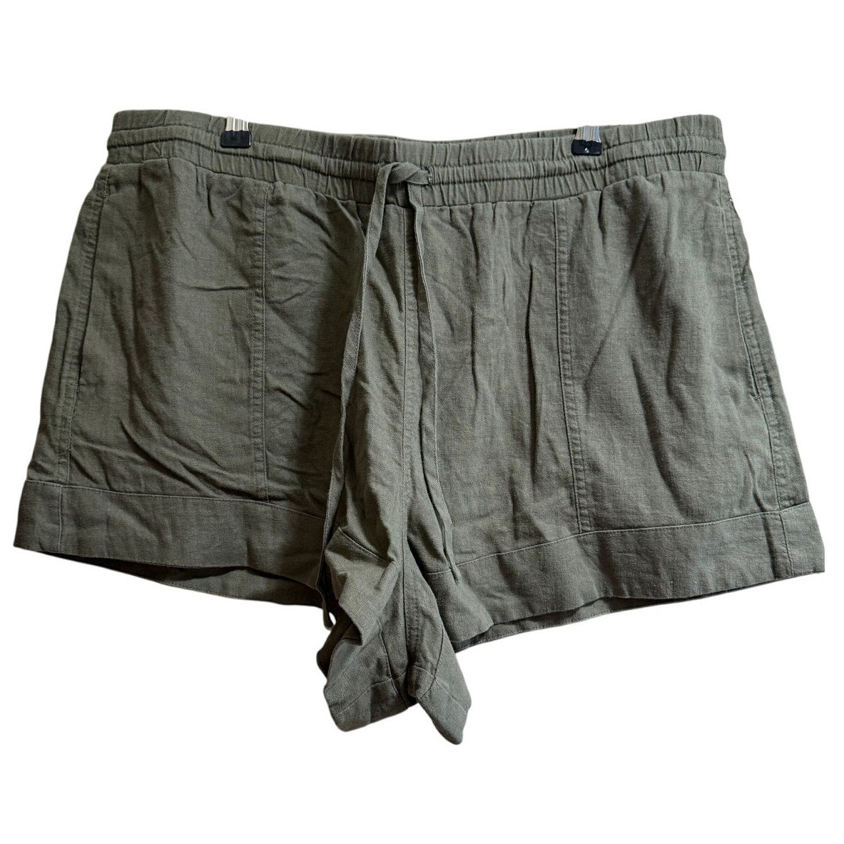 Universal Thread Army Green Elastic Waist Shorts - NWT - Large