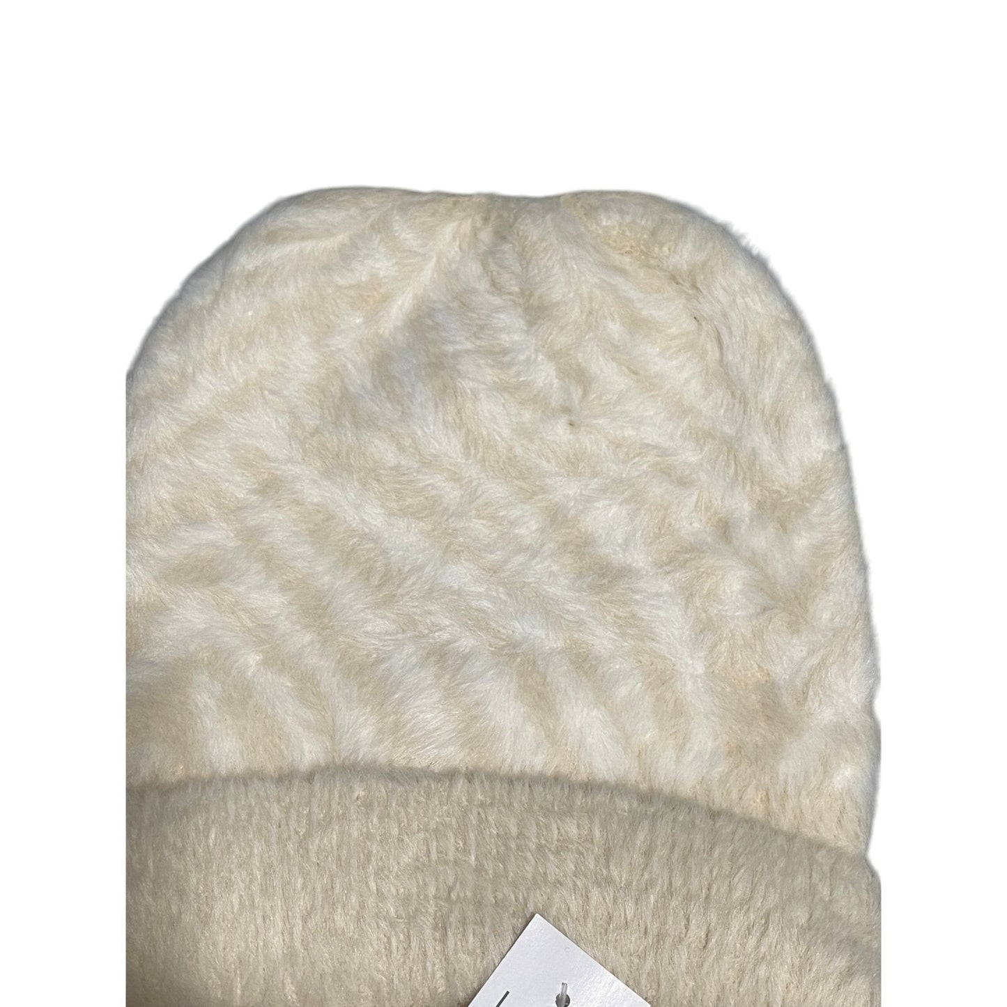 NWT Ann Taylor The LOFT Cream & White Zebra Beanie