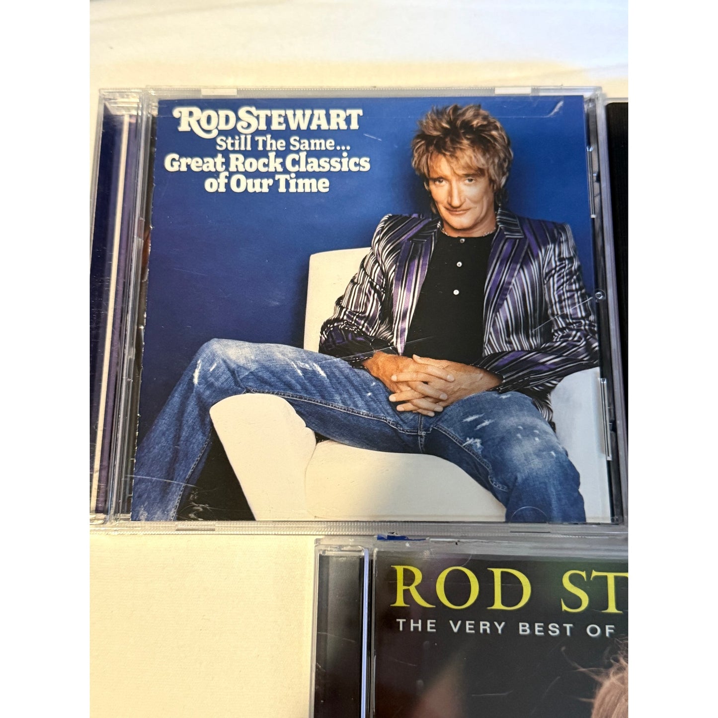 Rod Stewart 3 CD Bundle - The Very Best, Downtown Train & Great Rock Classics