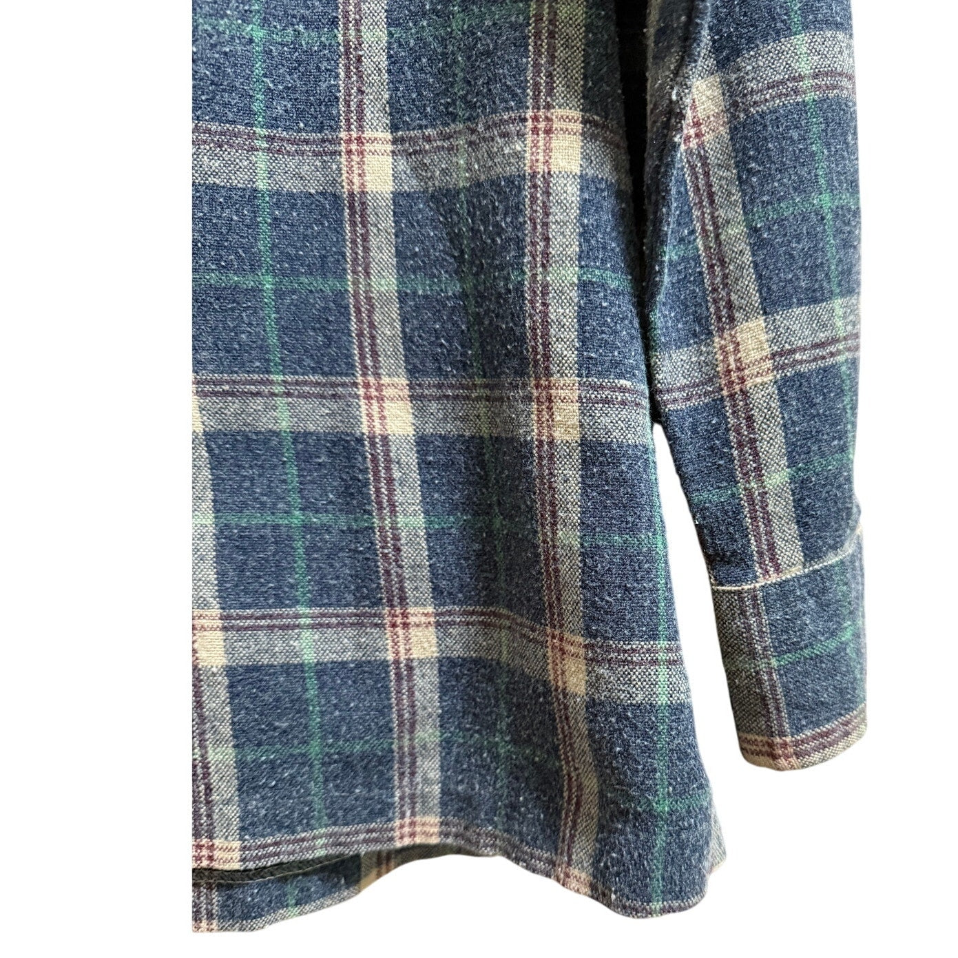 Vintage Ralph Lauren Polo 100% Wool Button Up - Long Sleeve - Large
