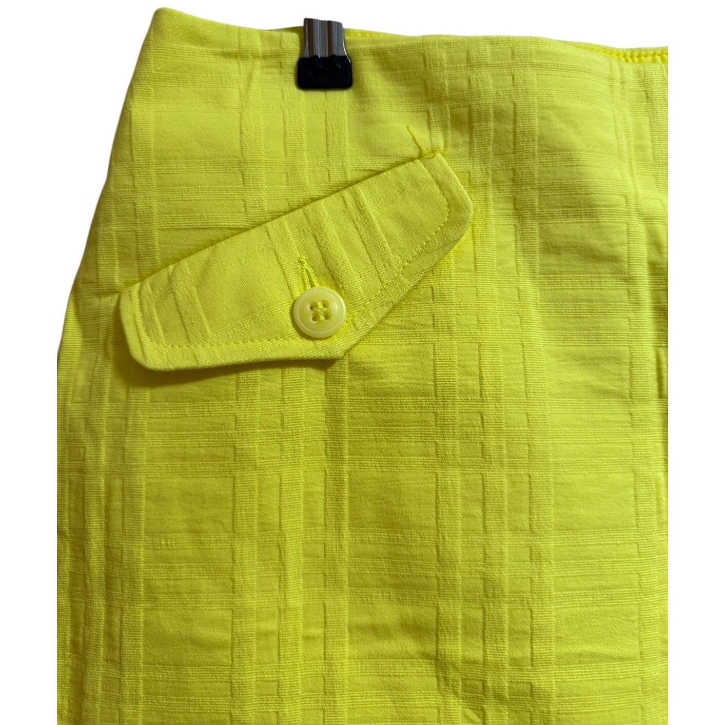Trina Turk Bright Yellow Camden Skirt - Pencil - Mini - Size 8 - NWT - $228 MSRP