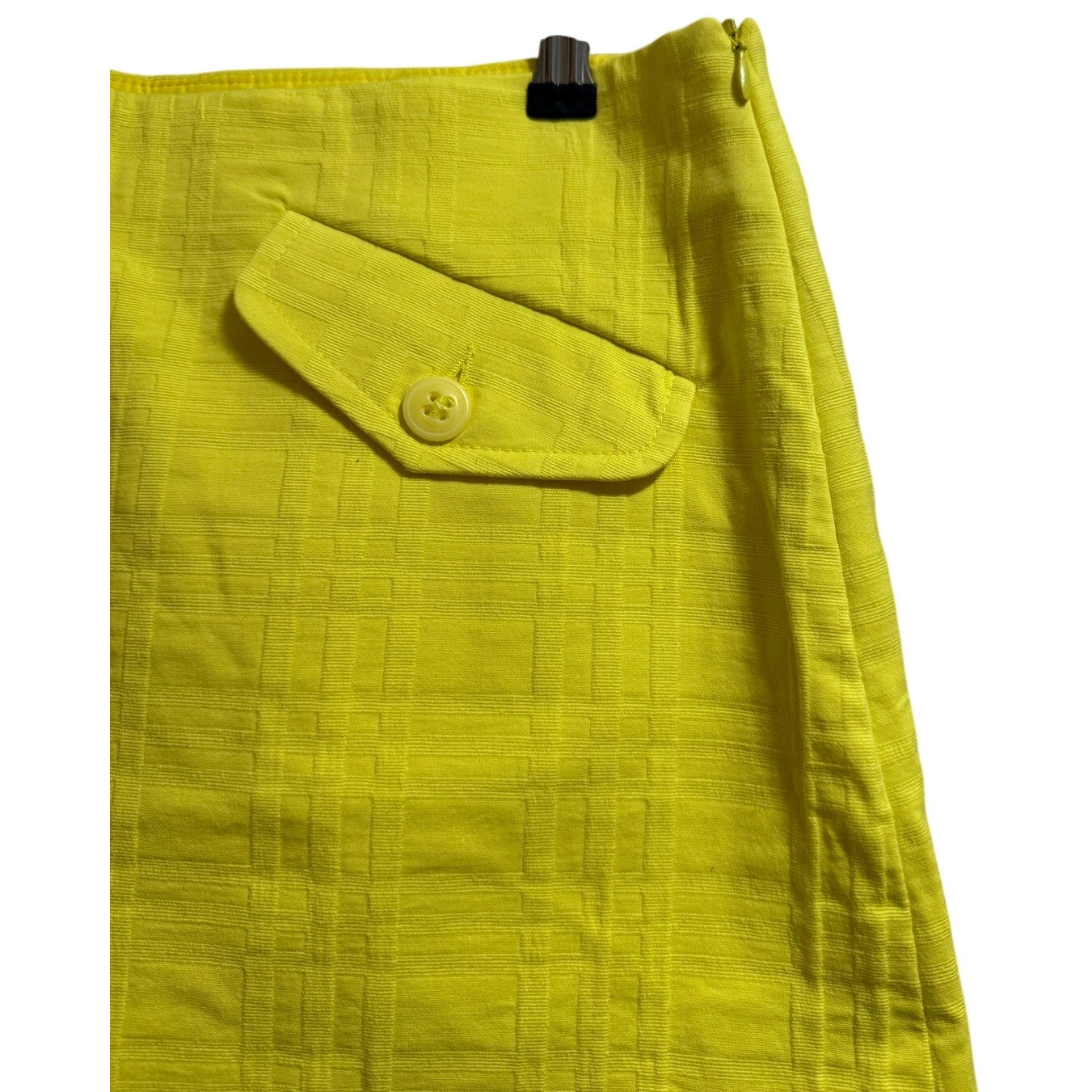 Trina Turk Bright Yellow Camden Skirt - Pencil - Mini - Size 8 - NWT - $228 MSRP