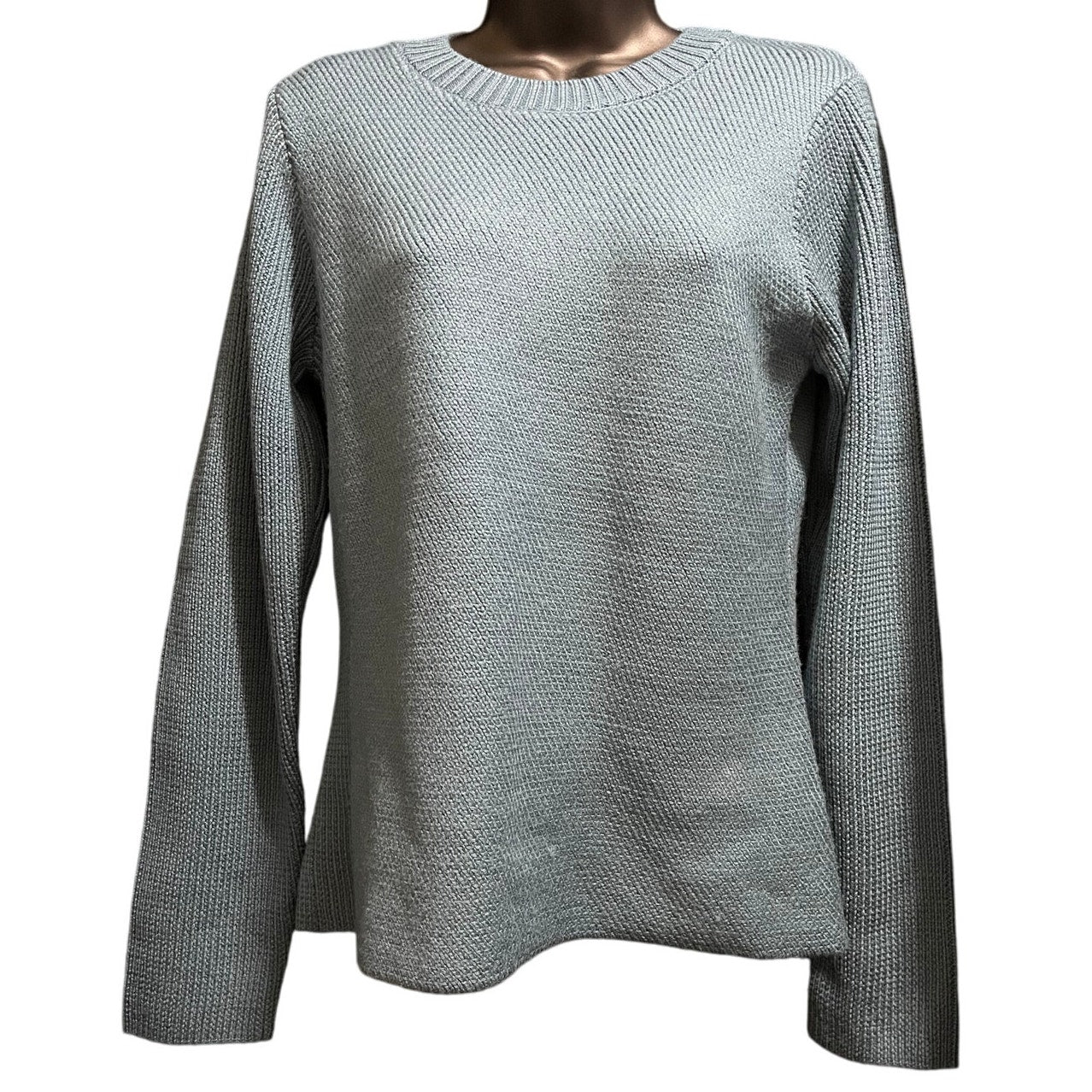Equipment Femme Dark Teal Blue 100% Wool Knit Sweater - XL