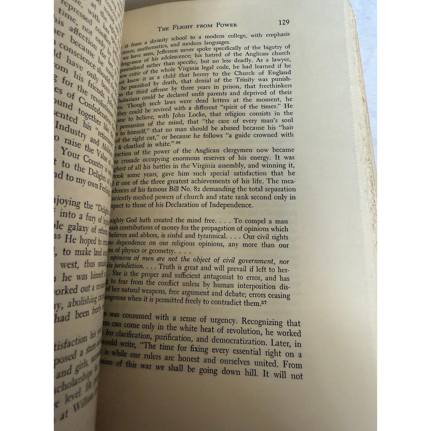 Thomas Jefferson An Intimate History - Fawn Brodie First Edition 1974 Hardcover