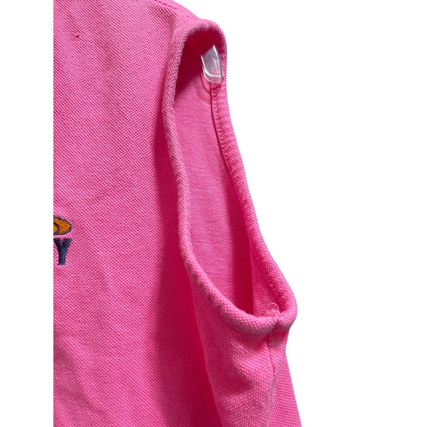 Vintage Y2K Looney Tunes Tweety Bird Embroidered Polo Tank - Medium