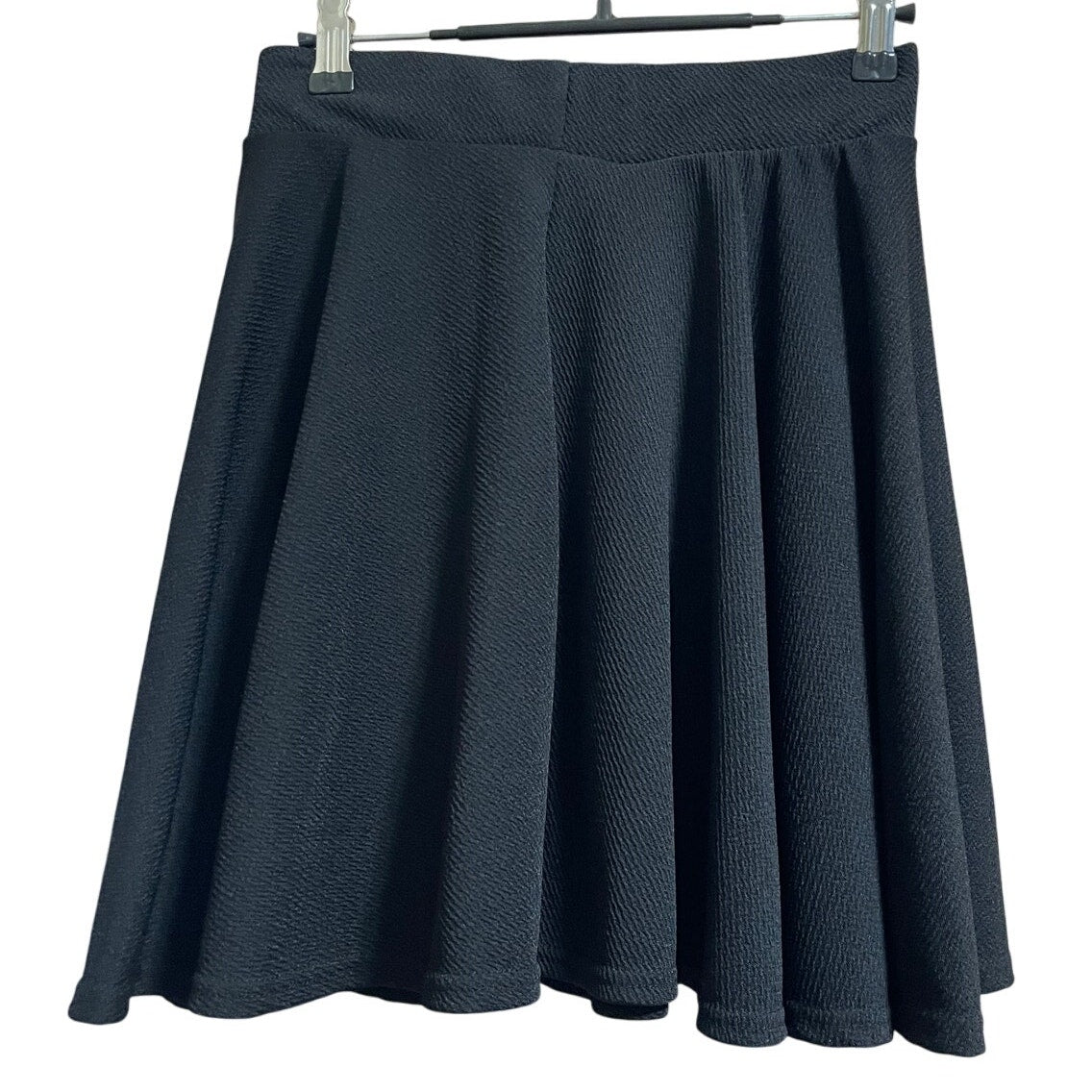 New Mix Size Small Black Casual Pleated Tennis Type Skirt