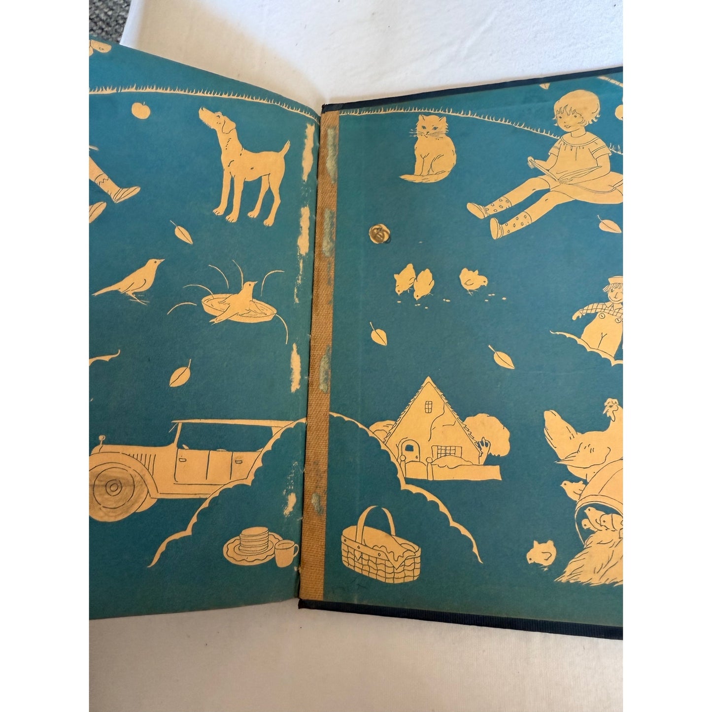 Wag & Puff - Marjorie Hardy - 1927 - Hardcover - Antique Children's Book