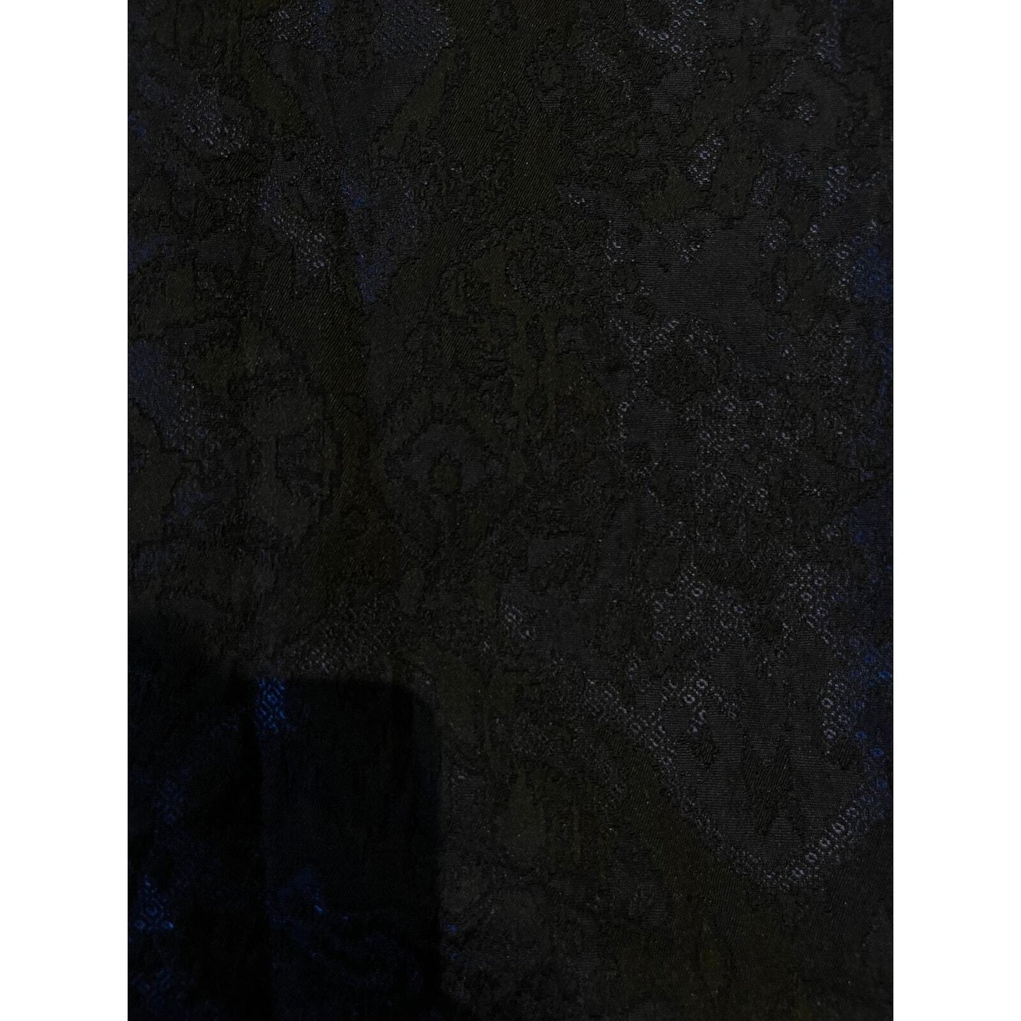 Elie Tahari Black & Blue Lace Sleeveless Shift Dress Size 10