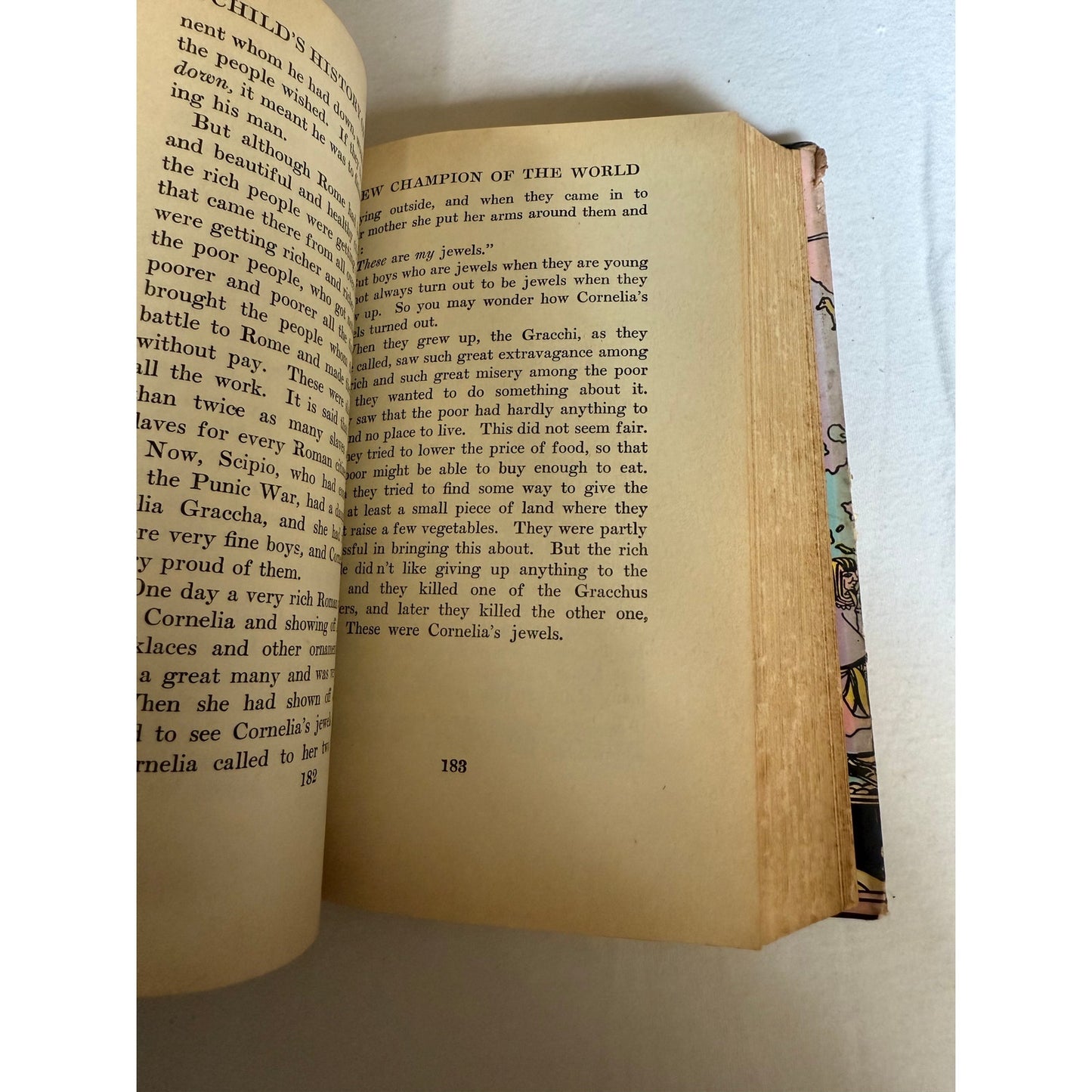 A Child's History of the World - V.M Hillyer - Illustrated - 1935 - Hardcover