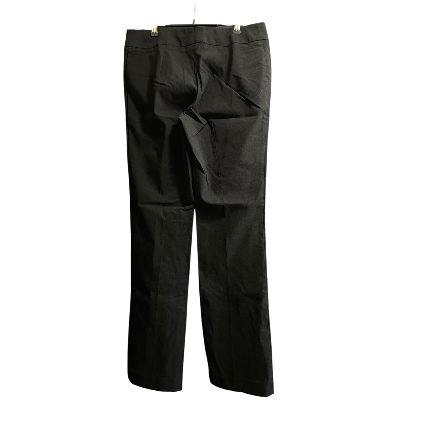 Inc International Concepts Size 12 Straight Black Dress Pants