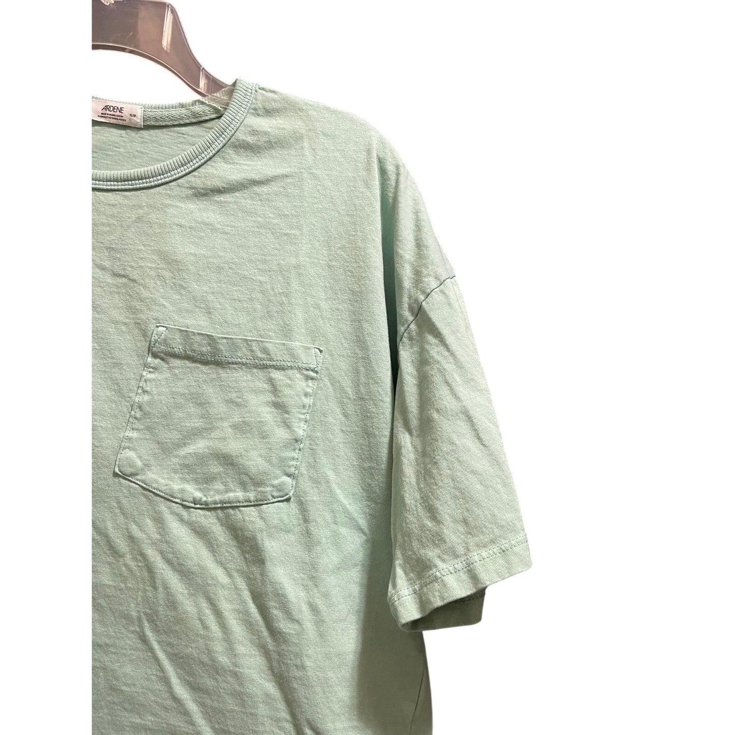 Ardene Size Small Seafoam Green Women's Cropped T-Shirt