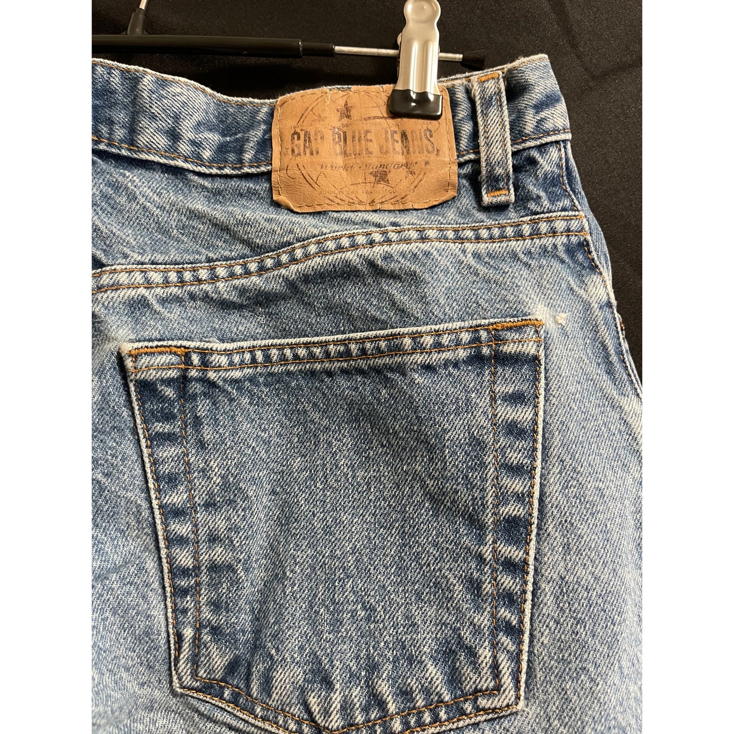 Vintage Gap Blue Jeans World Standard No 3 Classic Fit Jeans - Size 12 R