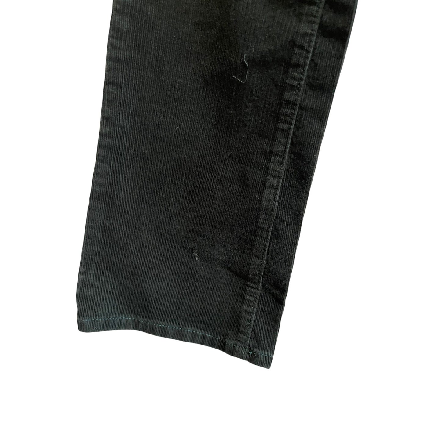 NWT Ann Taylor The Loft Dark Gray Corduroy Curvy Bootcut Jeans Size 26