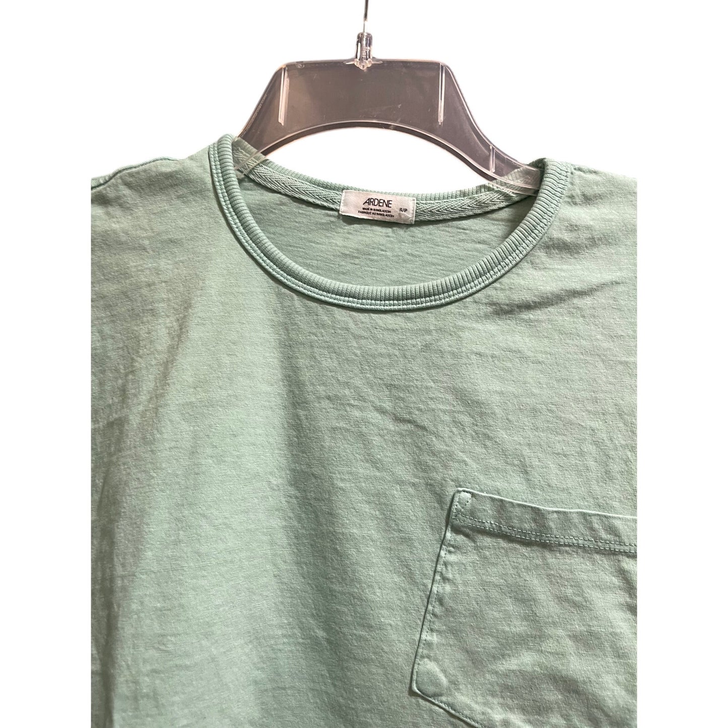 Ardene Size Small Seafoam Green Women's Cropped T-Shirt