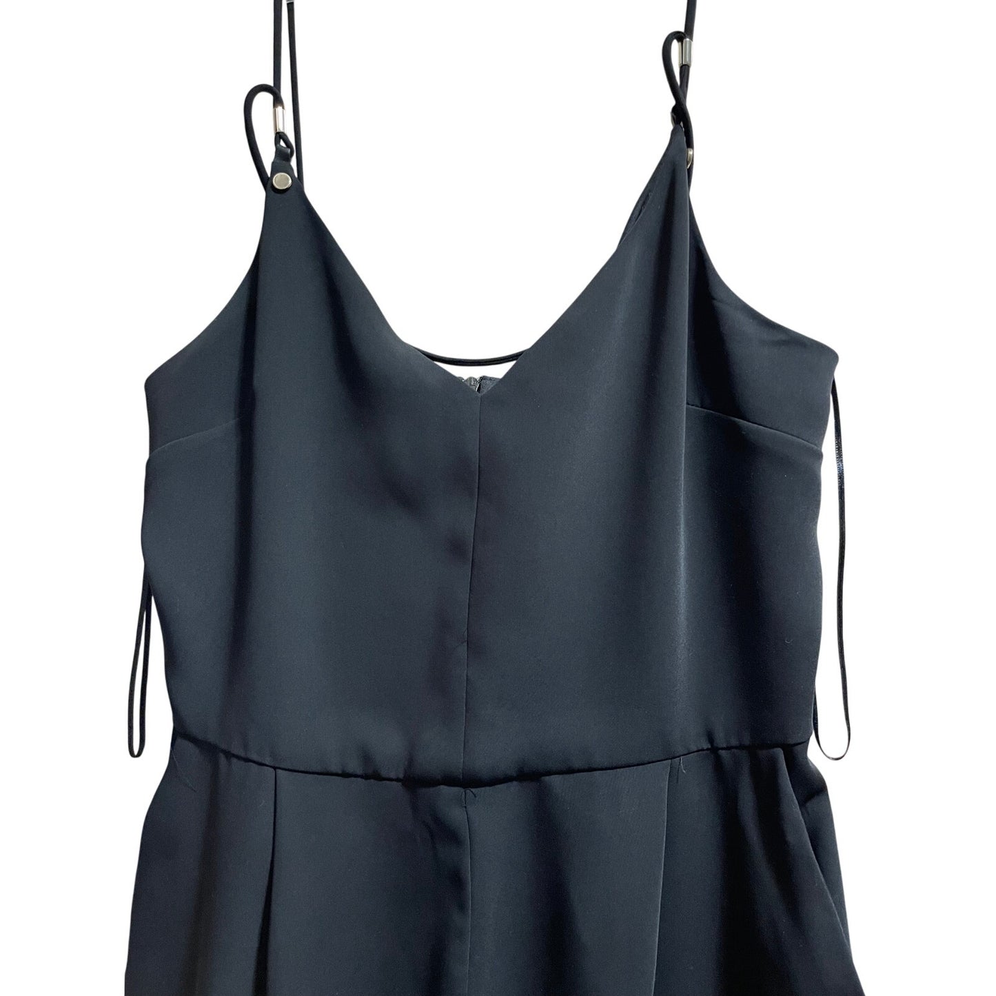 Zara Basic Black Women's Size Small Sleeveless Jumpsuit