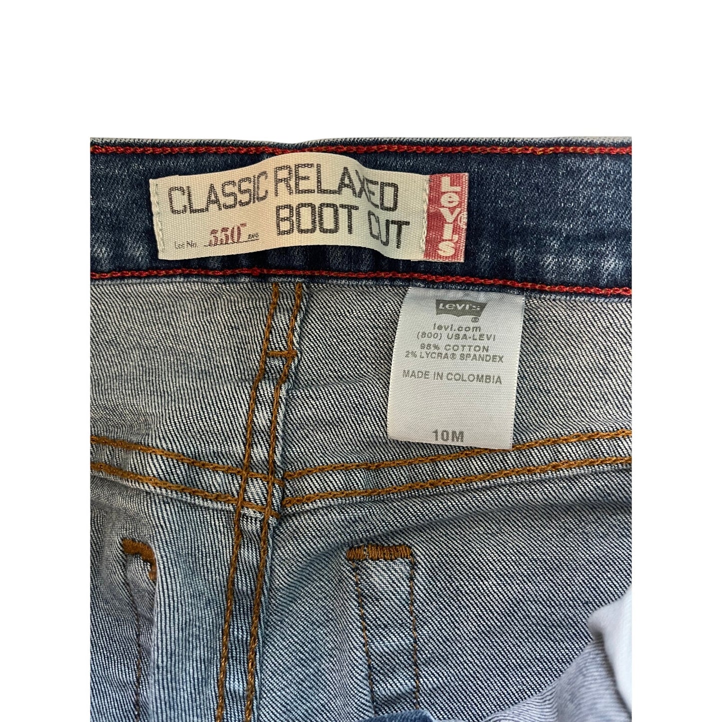 Levi's Classic Relaxed Bootcut 330 Women's Size 10 Jeans