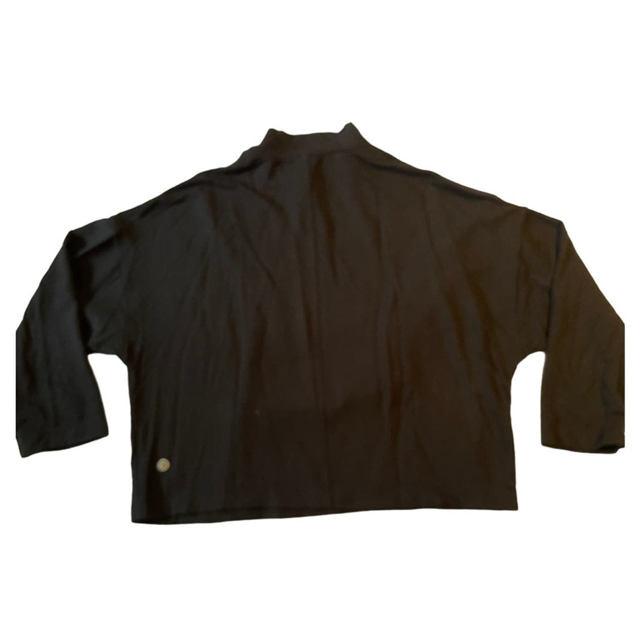 Core10 Core 10 Women's Cropped Black Size Medium Long Sleeve Athletic Top