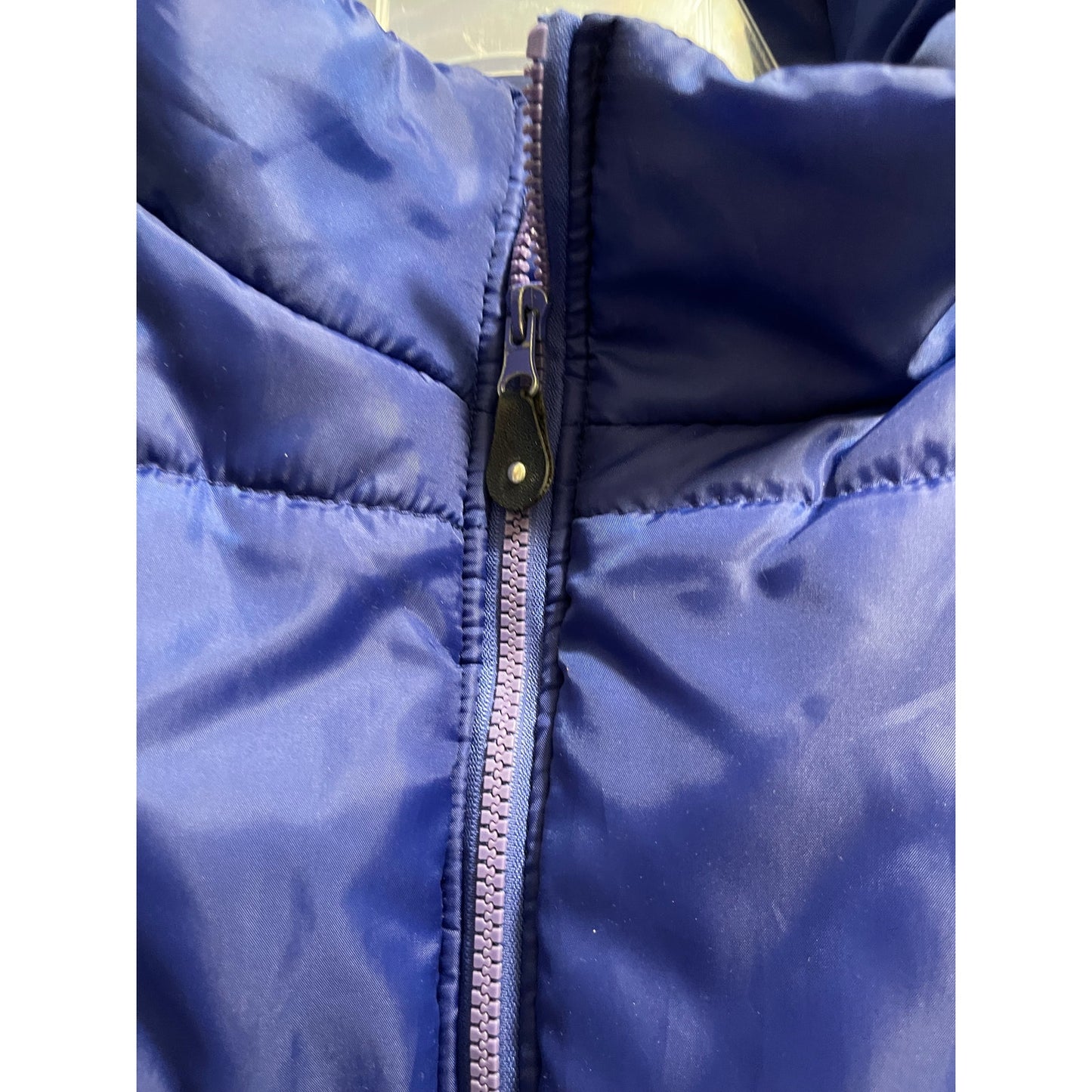 Vintage NXP Northern Explosion Men's Large Purple Puffer Vest