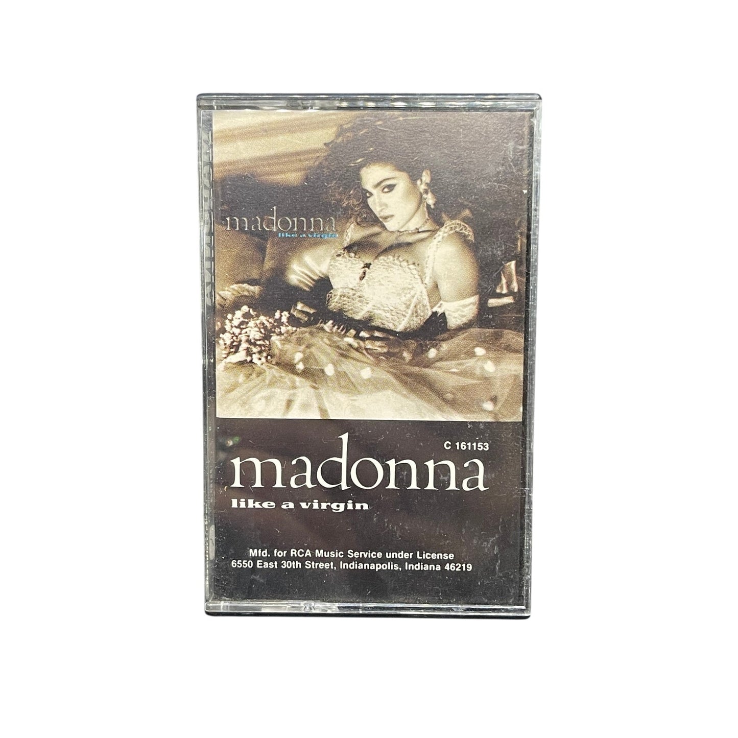 Madonna - Like a Virgin Cassette - Vintage - Original Insert