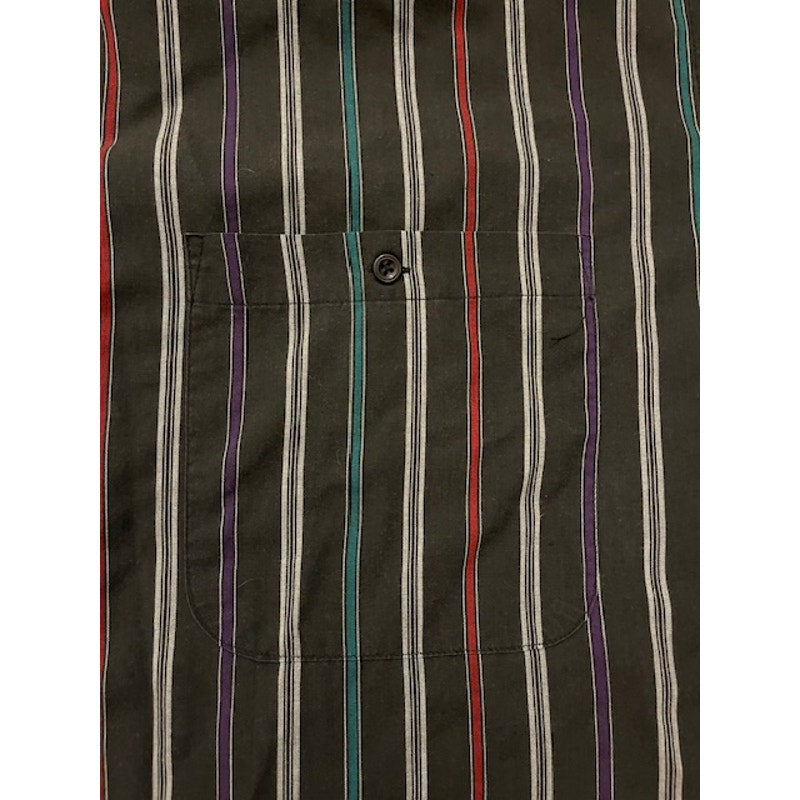 Vintage KingSize Men's XLT Single Needle Tailoring Mock Collar Western Button Up