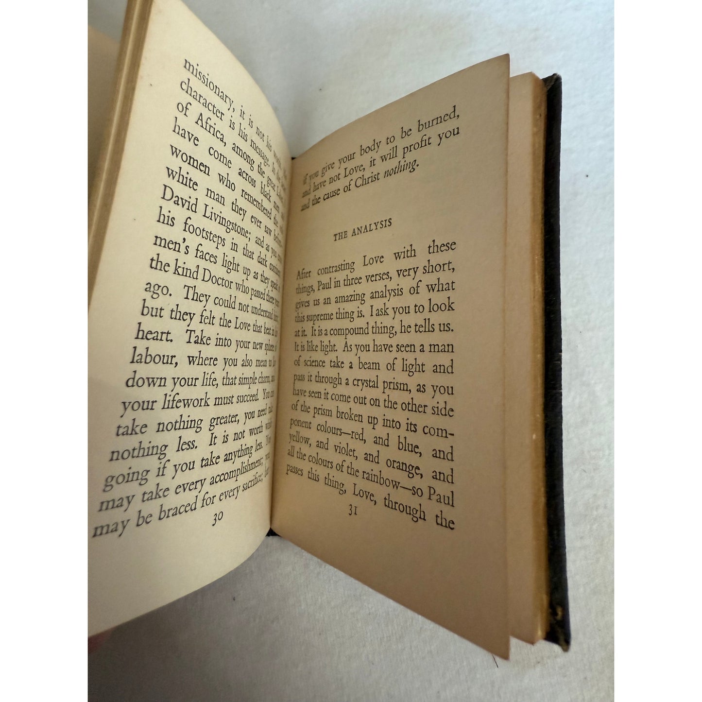Antique The Greatest Thing In the World - Henry Drummond - Cloth Bound