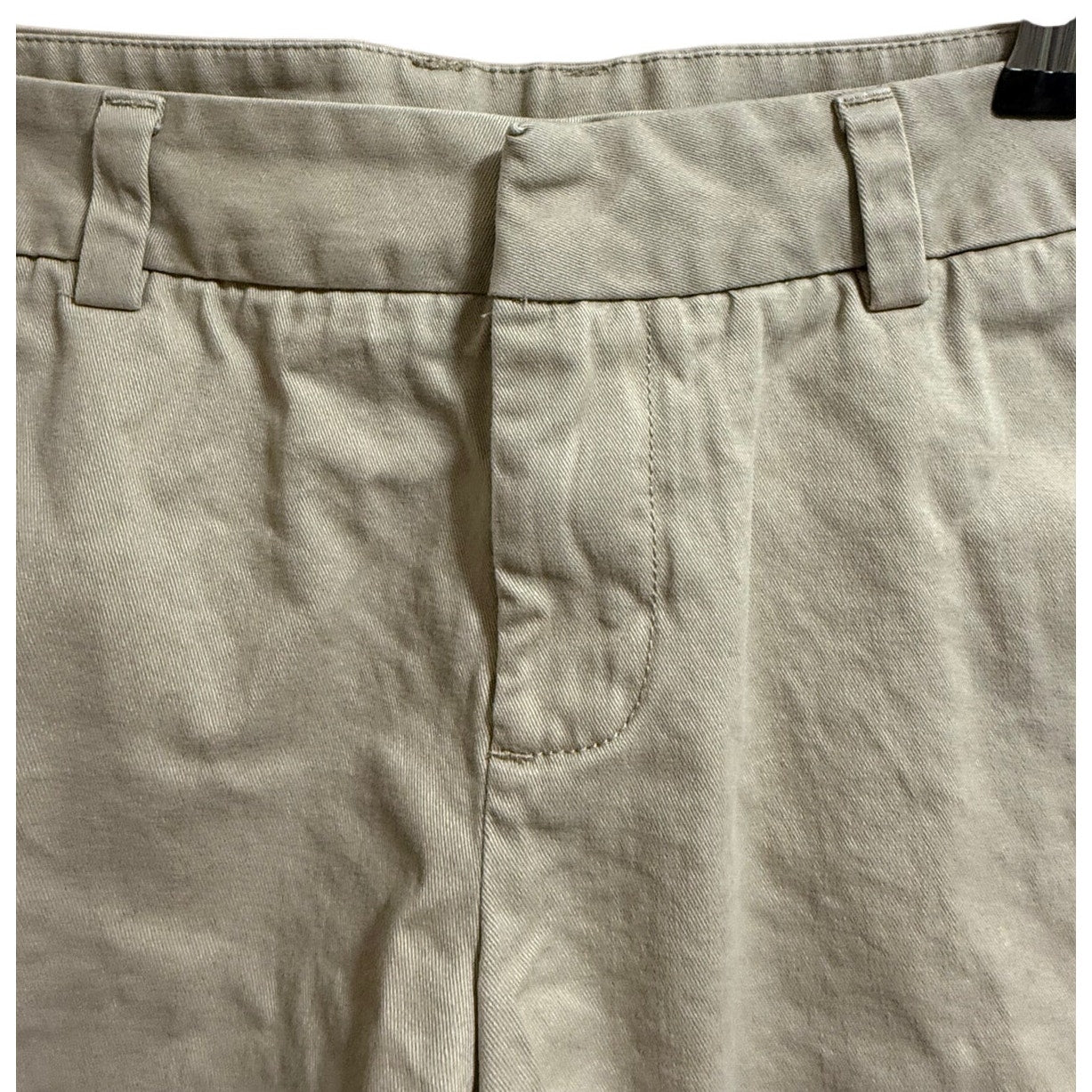 Stylus Khaki Chino Shorts - Size 2 - Women's - Pockets