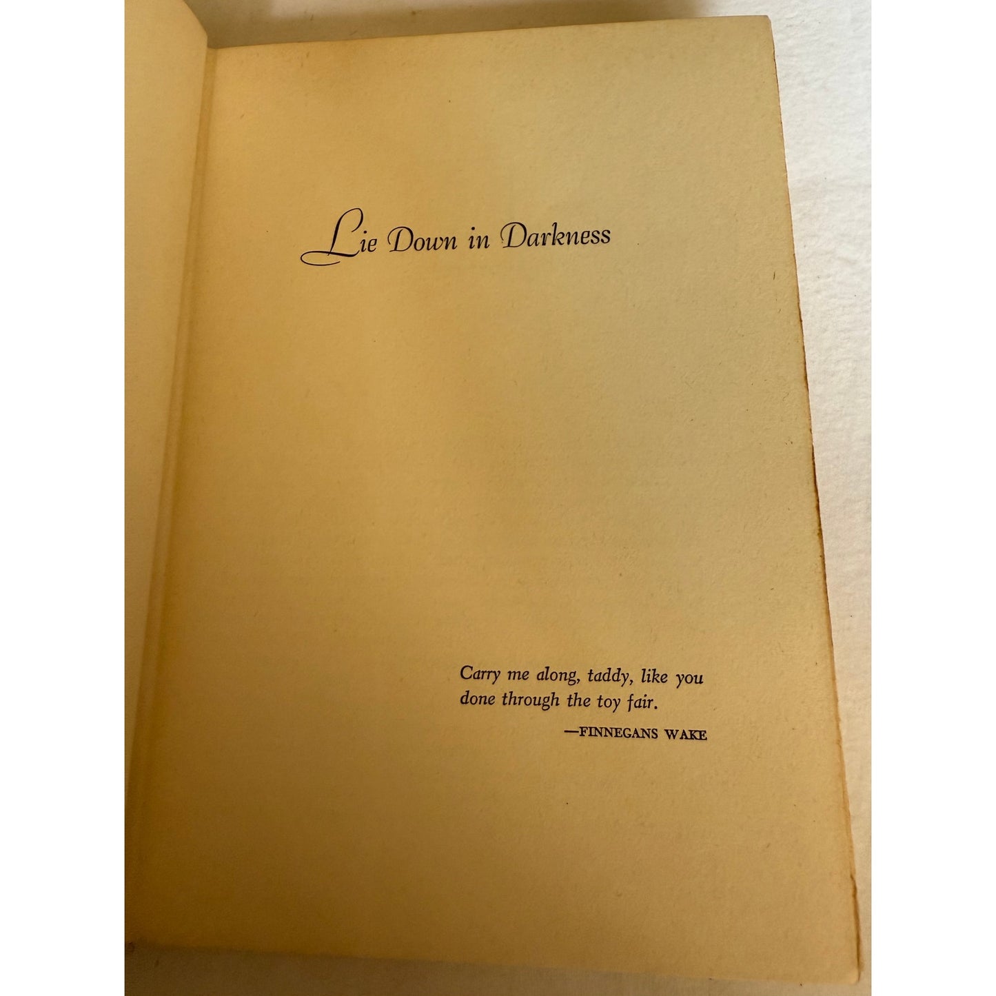 Lie Down in Darkness - William Styron - First Edition - 1951 - Hardcover