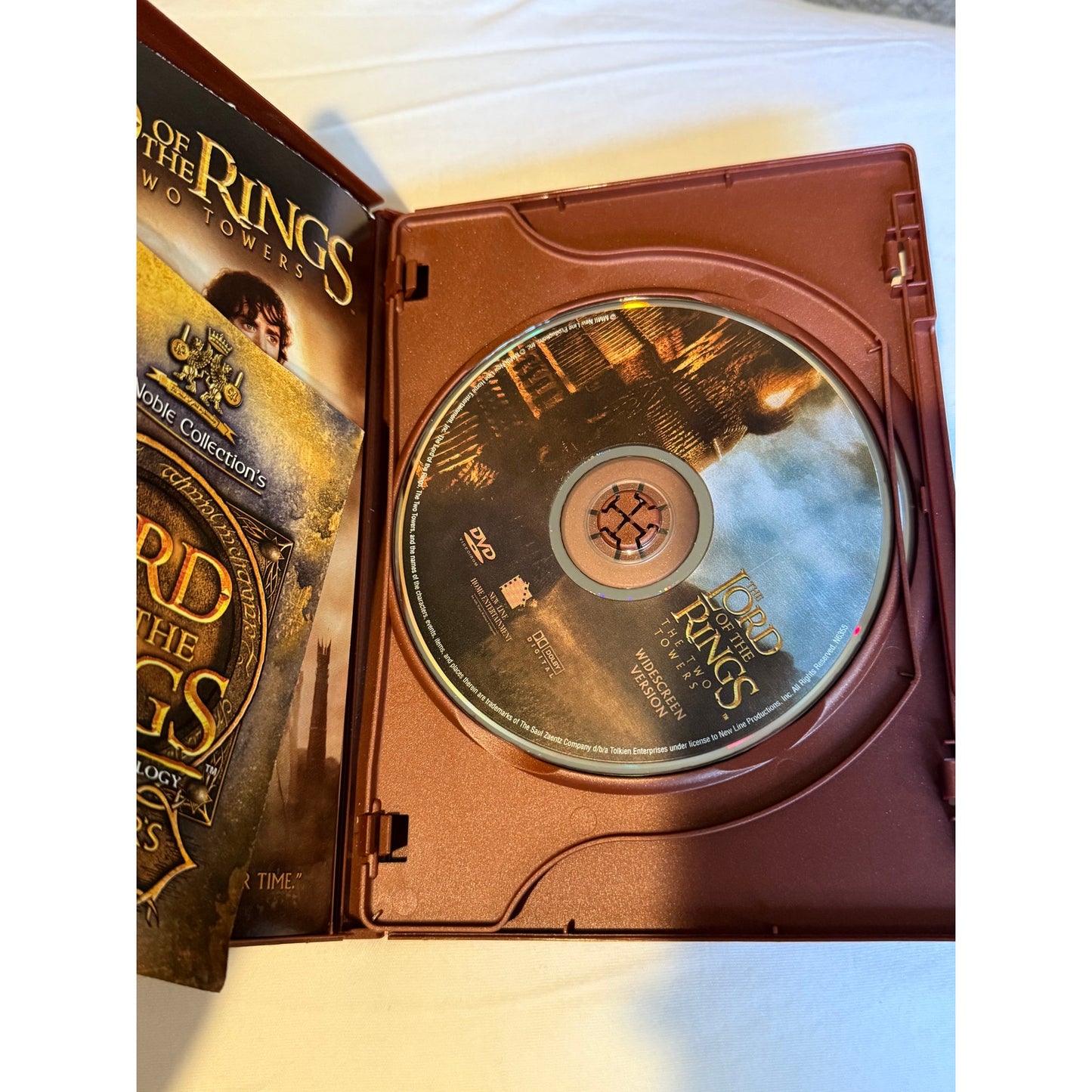 The Lord of the Rings: The Two Towers (DVD, 2002, 2-disc, Widescreen)