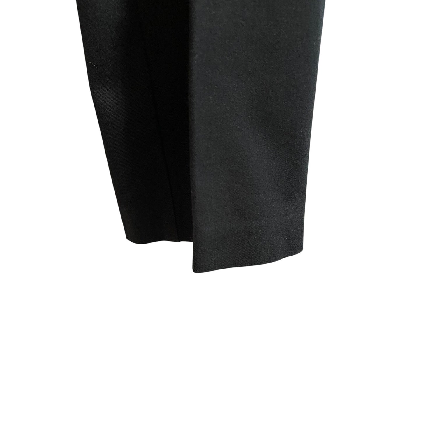 Chico's Size 10 Black Straight Dress Pants - Front Pleat