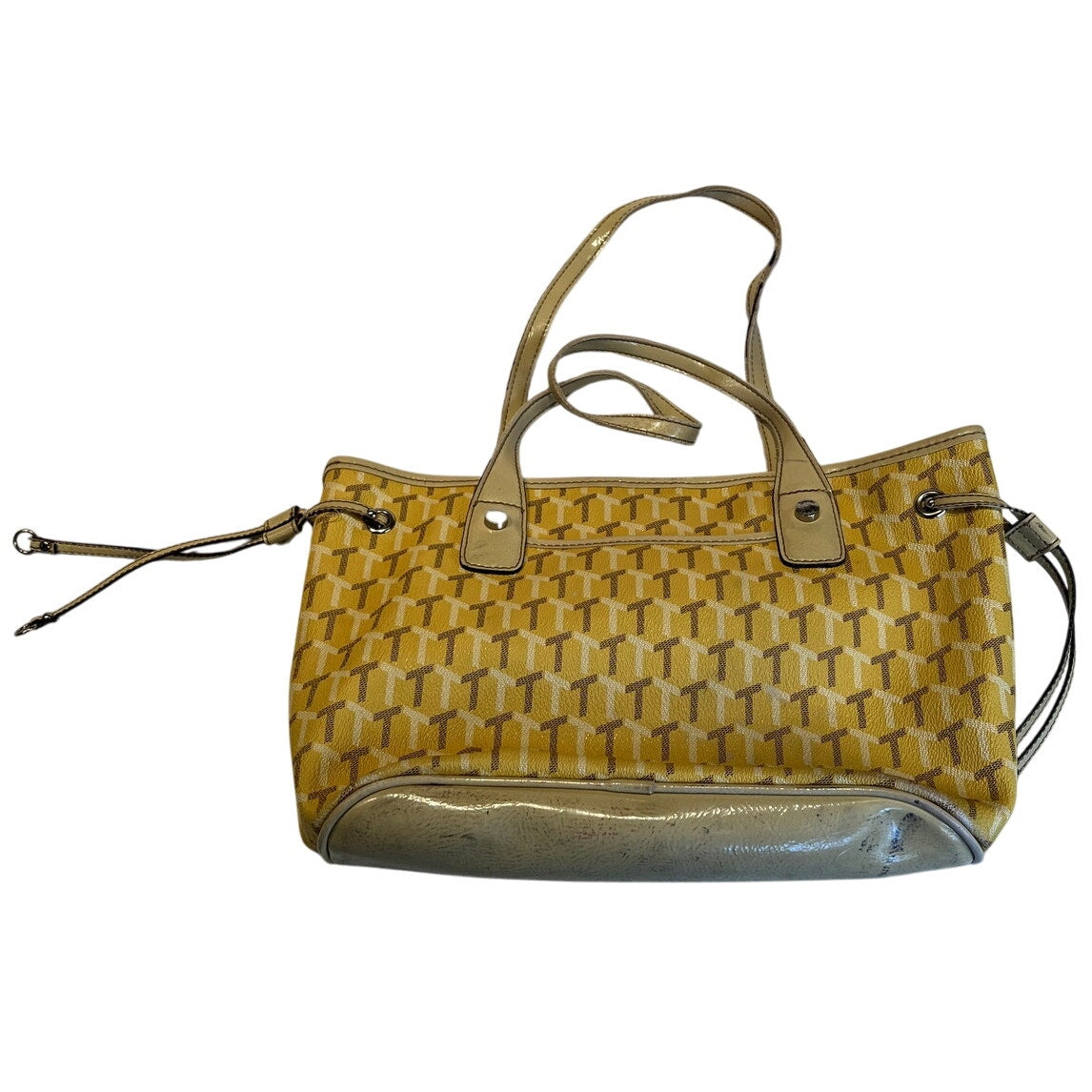 Tignanello Matching Yellow Purse / Handbag & Clutch / Wallet