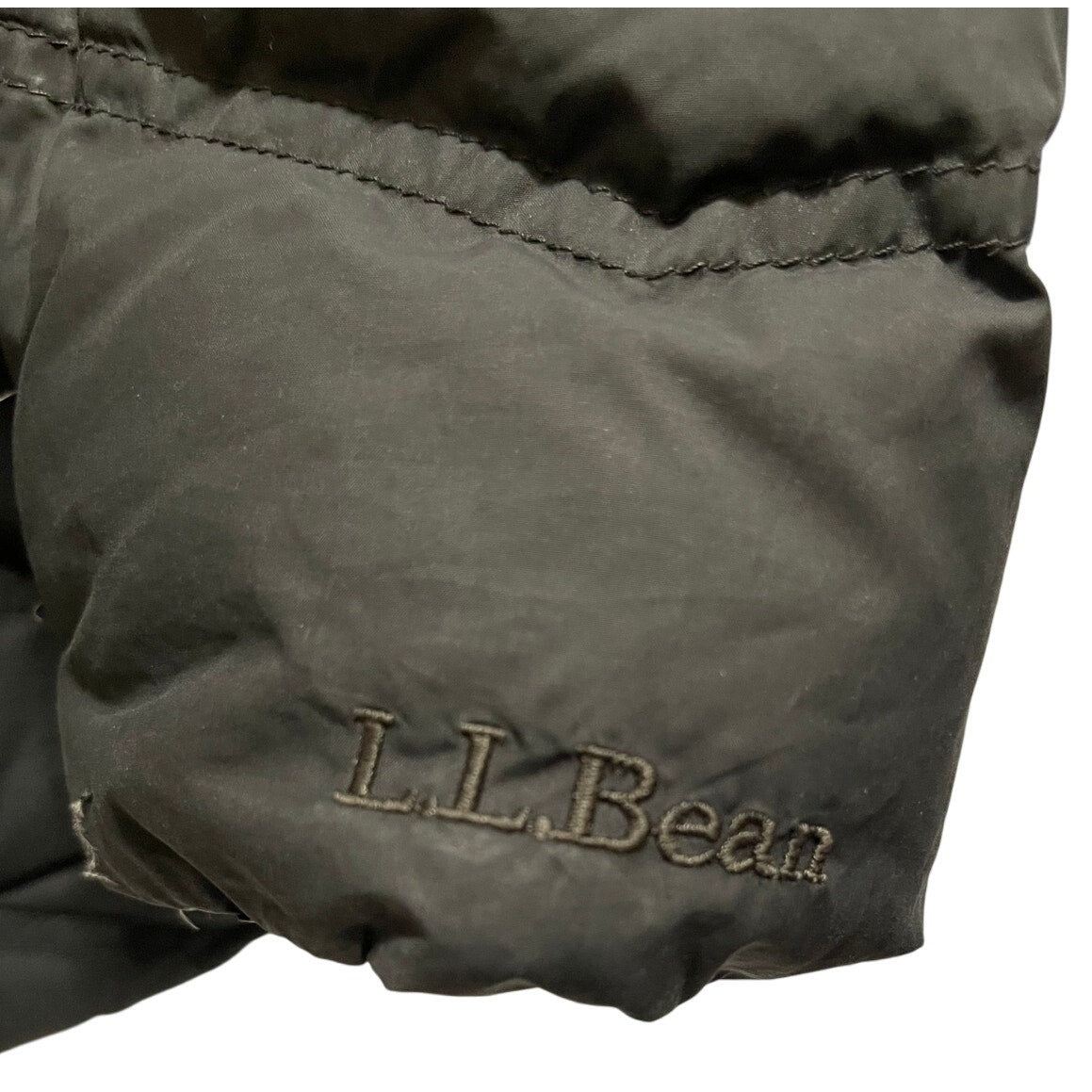 Vintage L.L. Bean Black Puffer Jacket - Women's Medium