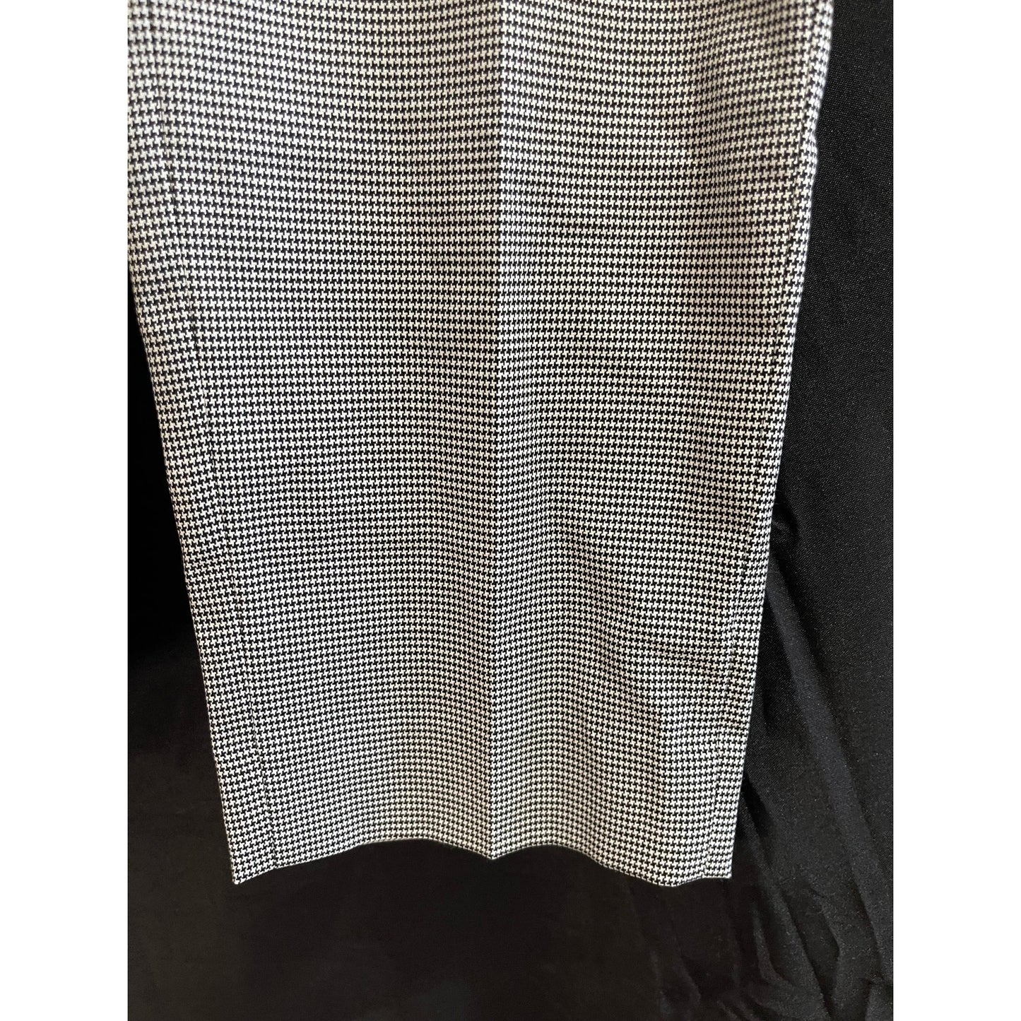 Banana Republic Black & White Herringbone Size 14 "Ryan" Dress Pants