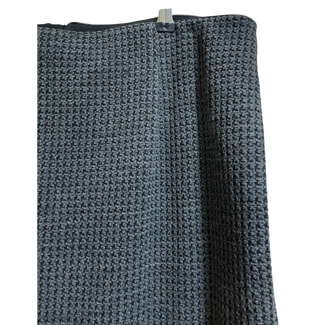 Nannette Lepore Size 14 Gray Midi Pencil Skirt