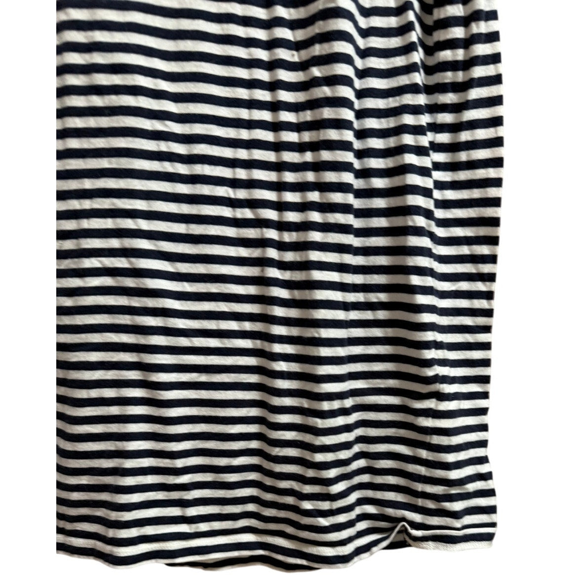 Everlane Navy White Nautical Stripe Short Sleeve Size Medium Mini Dress