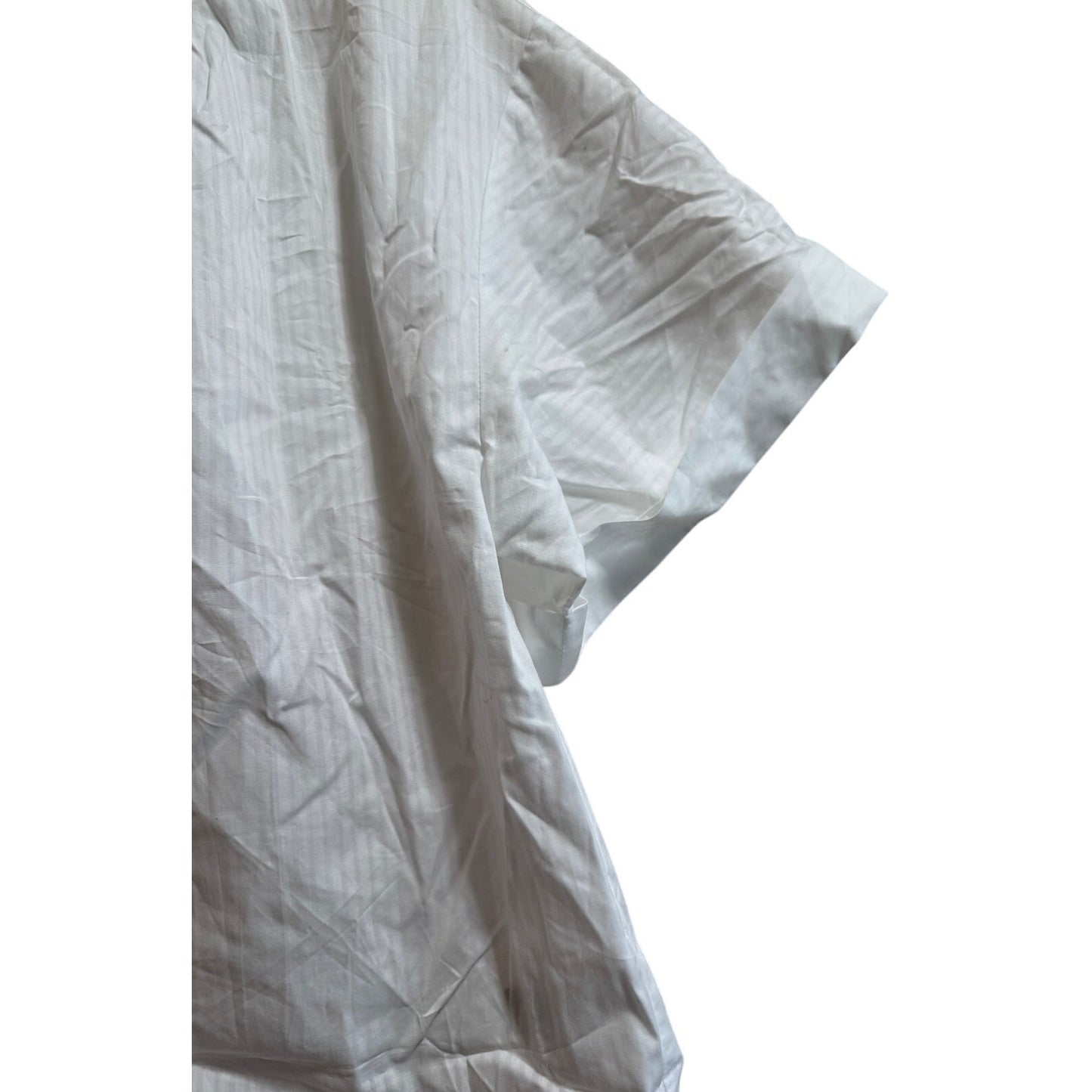 Banana Republic White Short Sleeve Peasant Blouse - Size XS - NWT - $70 MSRP