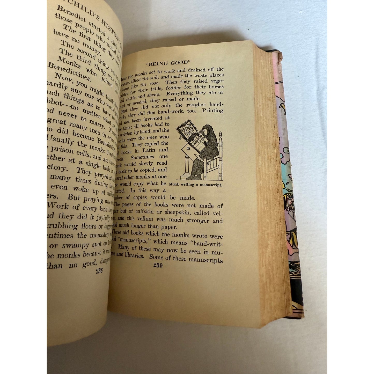 A Child's History of the World - V.M Hillyer - Illustrated - 1935 - Hardcover