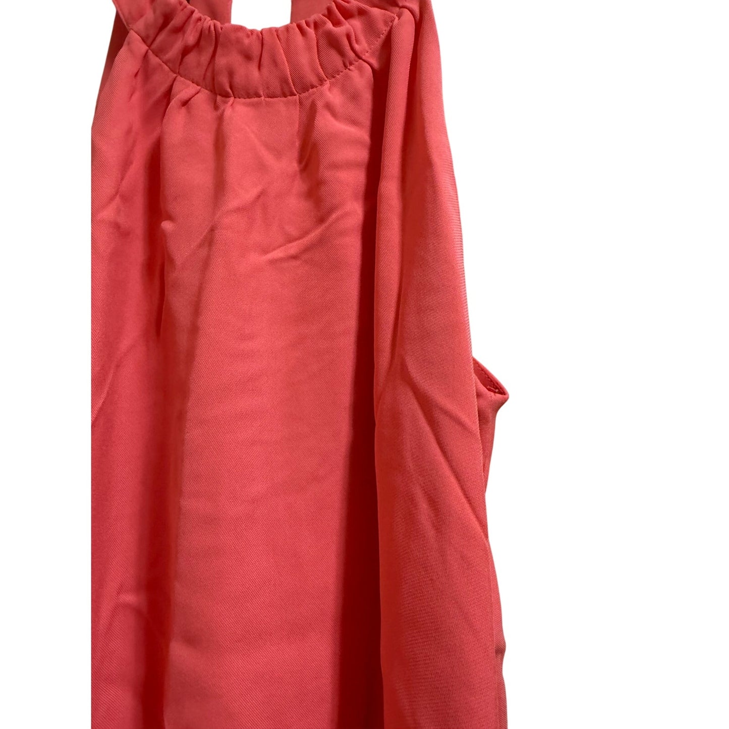 French Connection Soft Pink Sleeveless Halter Mini Dress - Size 2