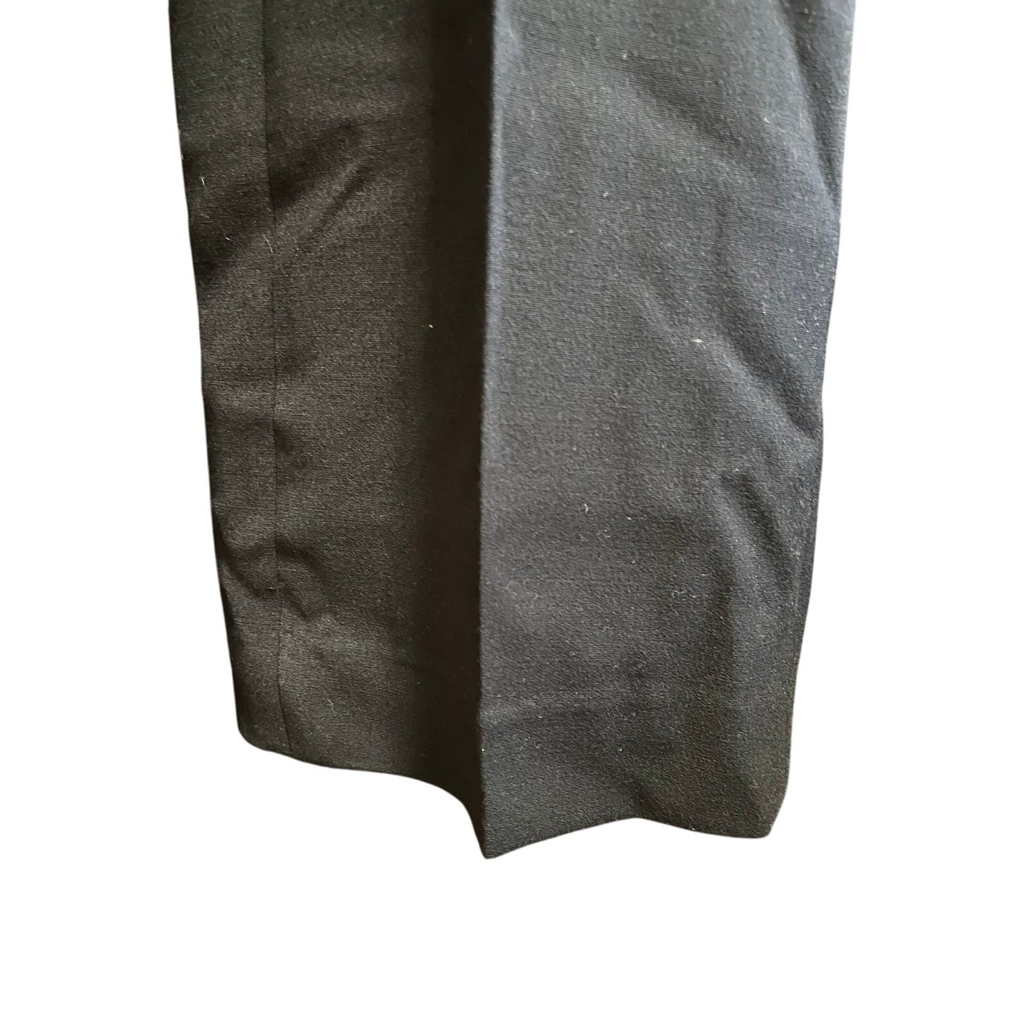 Calvin Klein Size 8 Black / Dark Navy Dress Pants