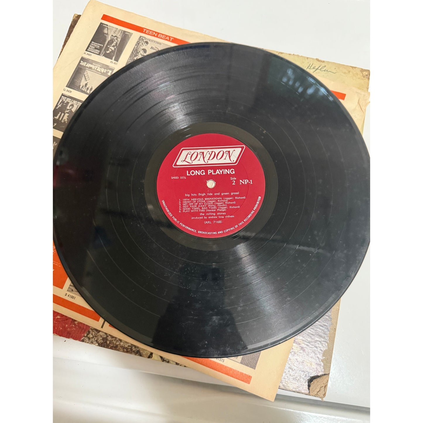 The Rolling Stones Big Hits 1966 LP Gatefold w/ Booklet - 12" Vinyl Record Mono