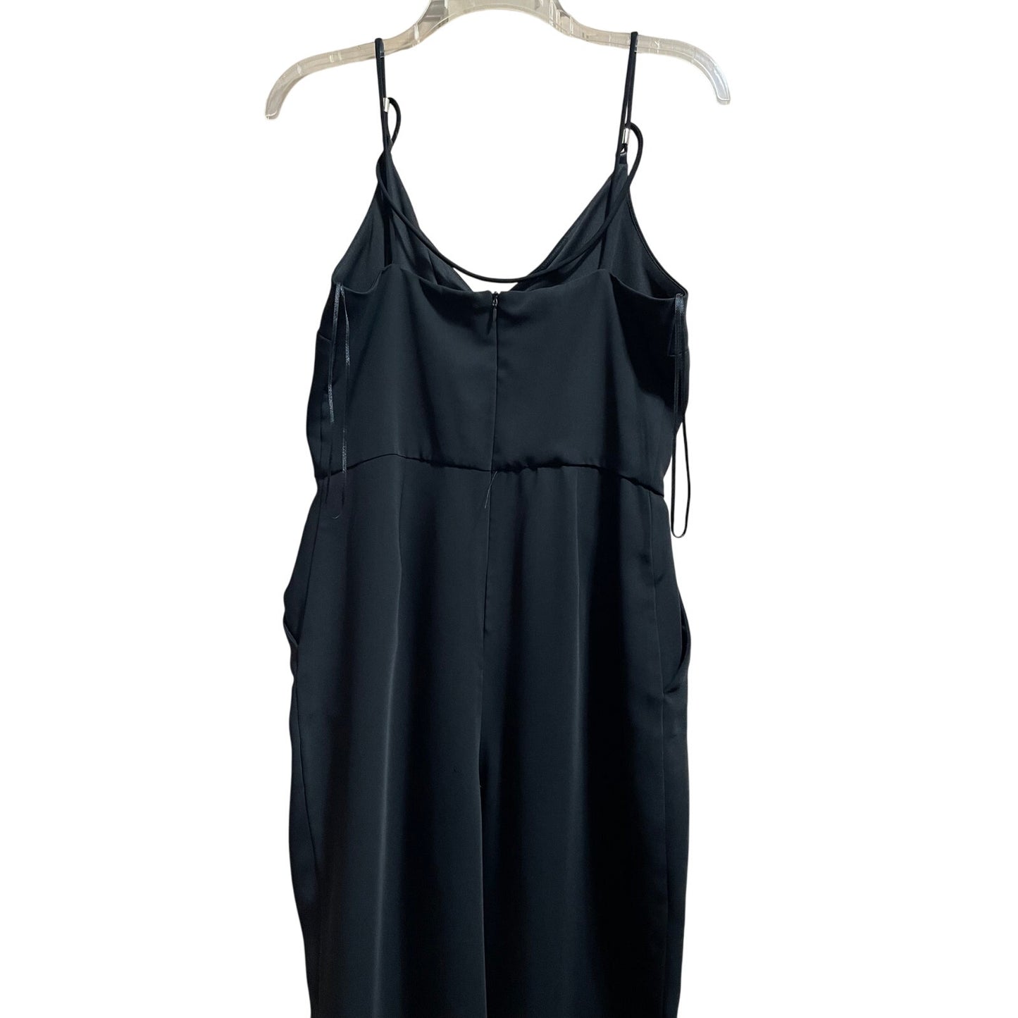 Zara Basic Black Women's Size Small Sleeveless Jumpsuit