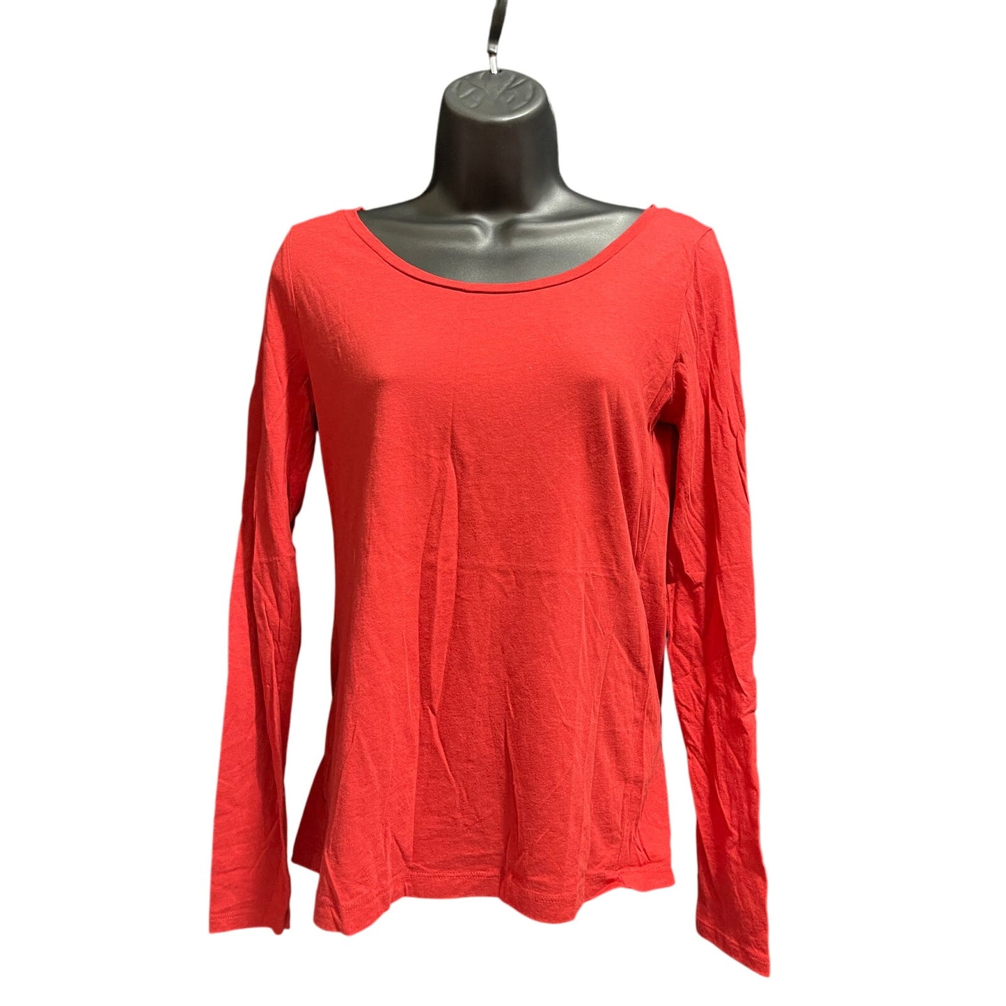 Ann Taylor The LOFT Size Small Burnt Orange Long Sleeve T-Shirt