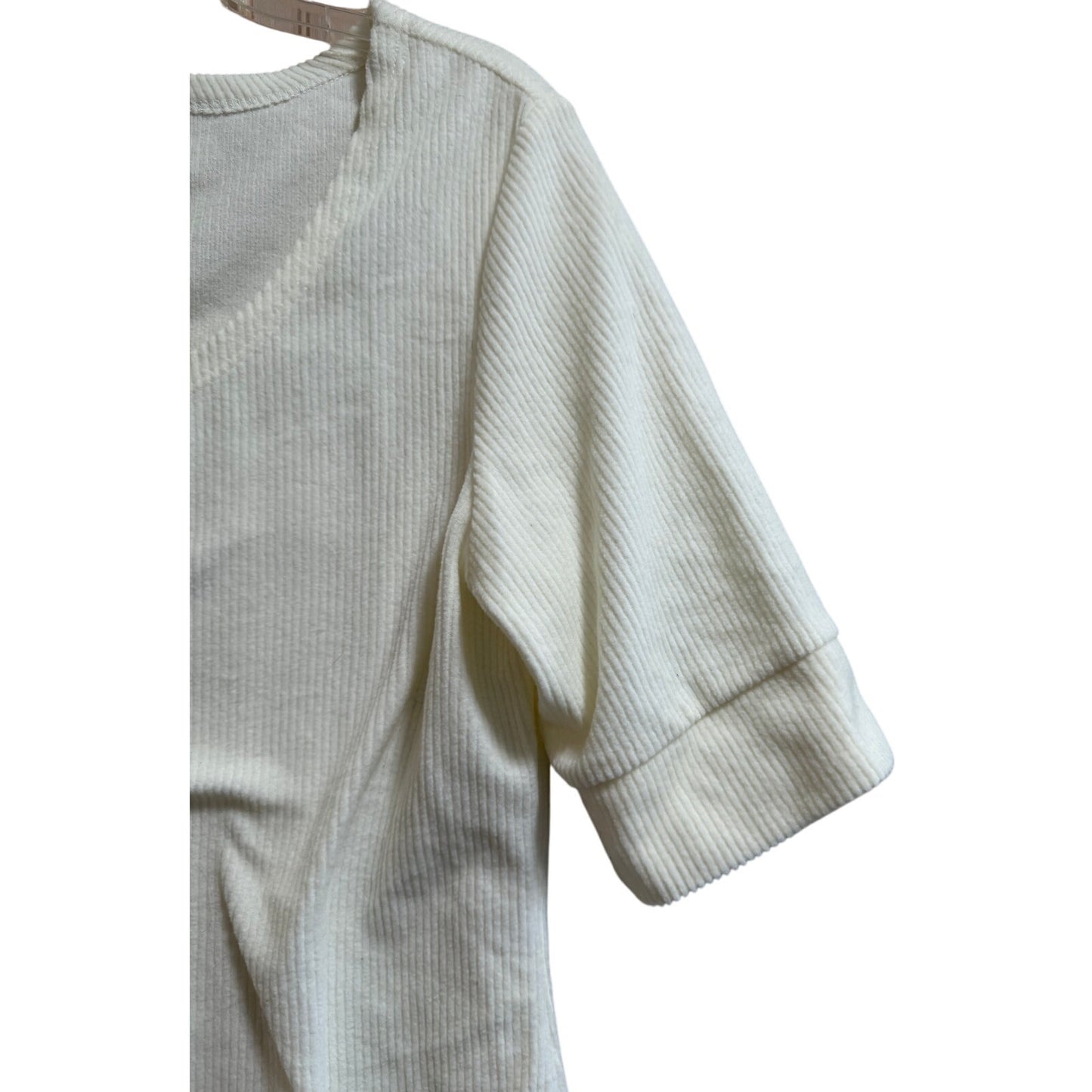 Dudley Stephens Ribbed Terry Fleece College Tee - NWT - Large