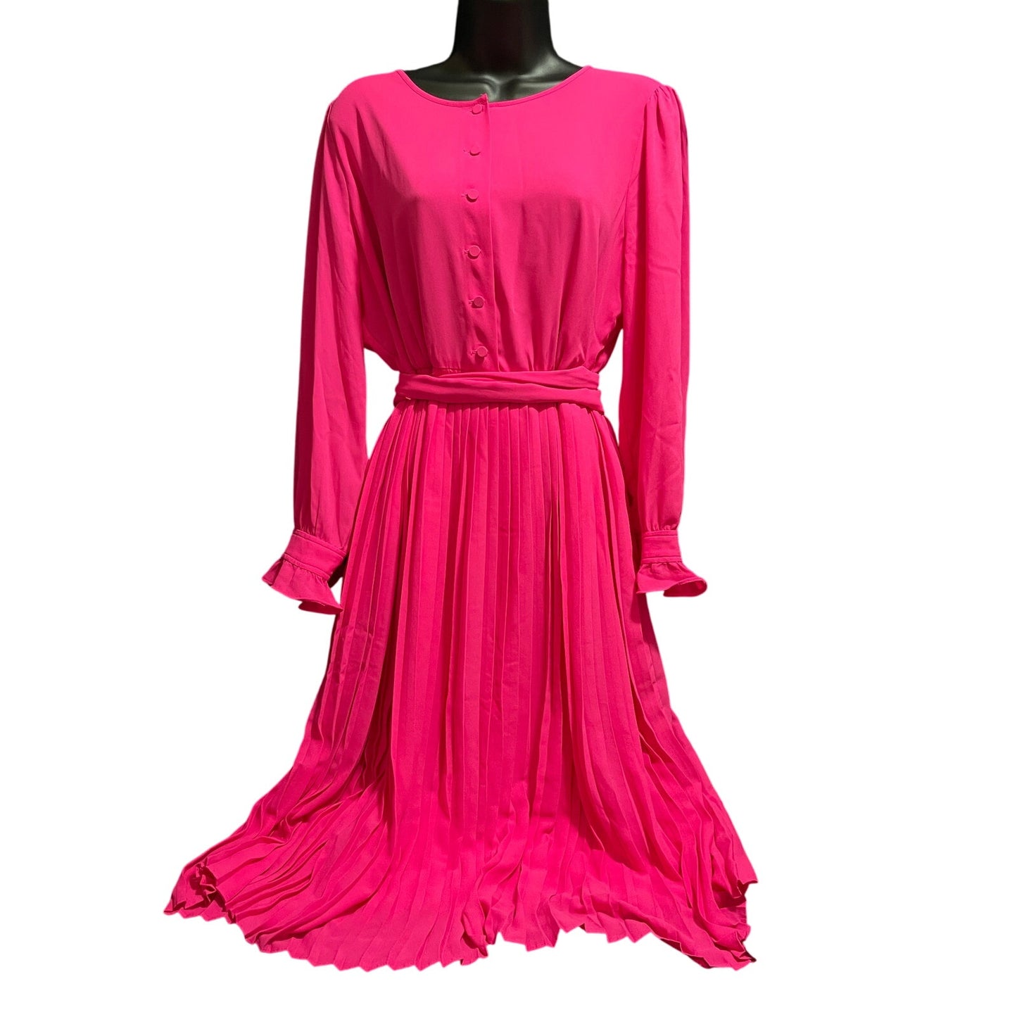 NWT J.Crew Pink Size 12 Petite Long Sleeve AK206 Midi Dress