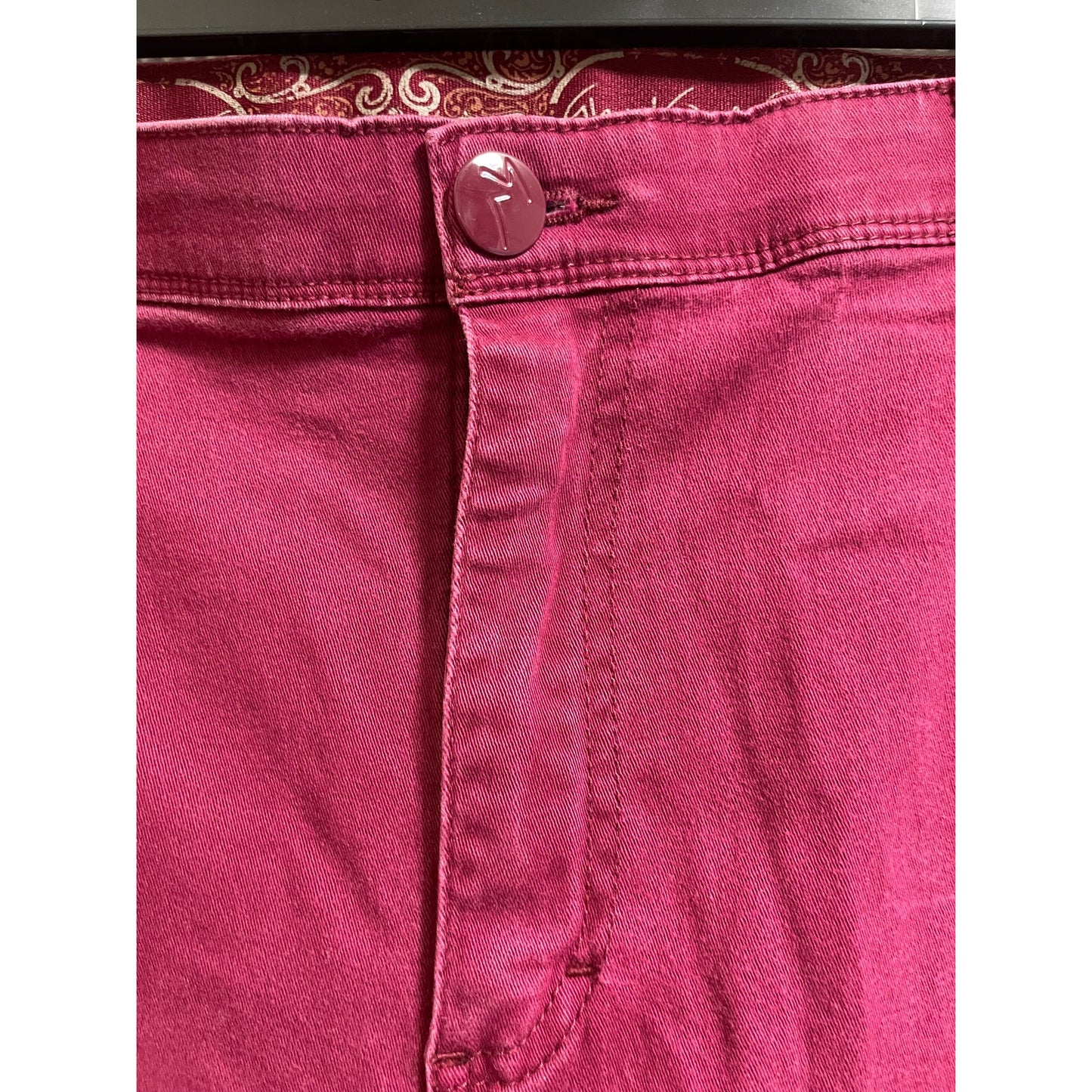 Gloria Vanderbilt Size 18 Cranberry Red Pants / Jeans