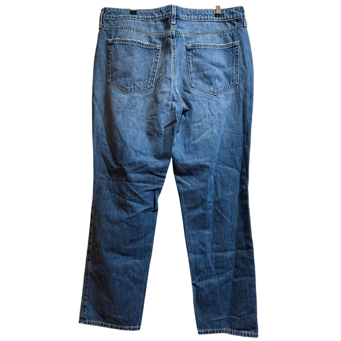 L'agence Hilmar Destruct Size 31 Slouch Straight Denim Jeans - NWT
