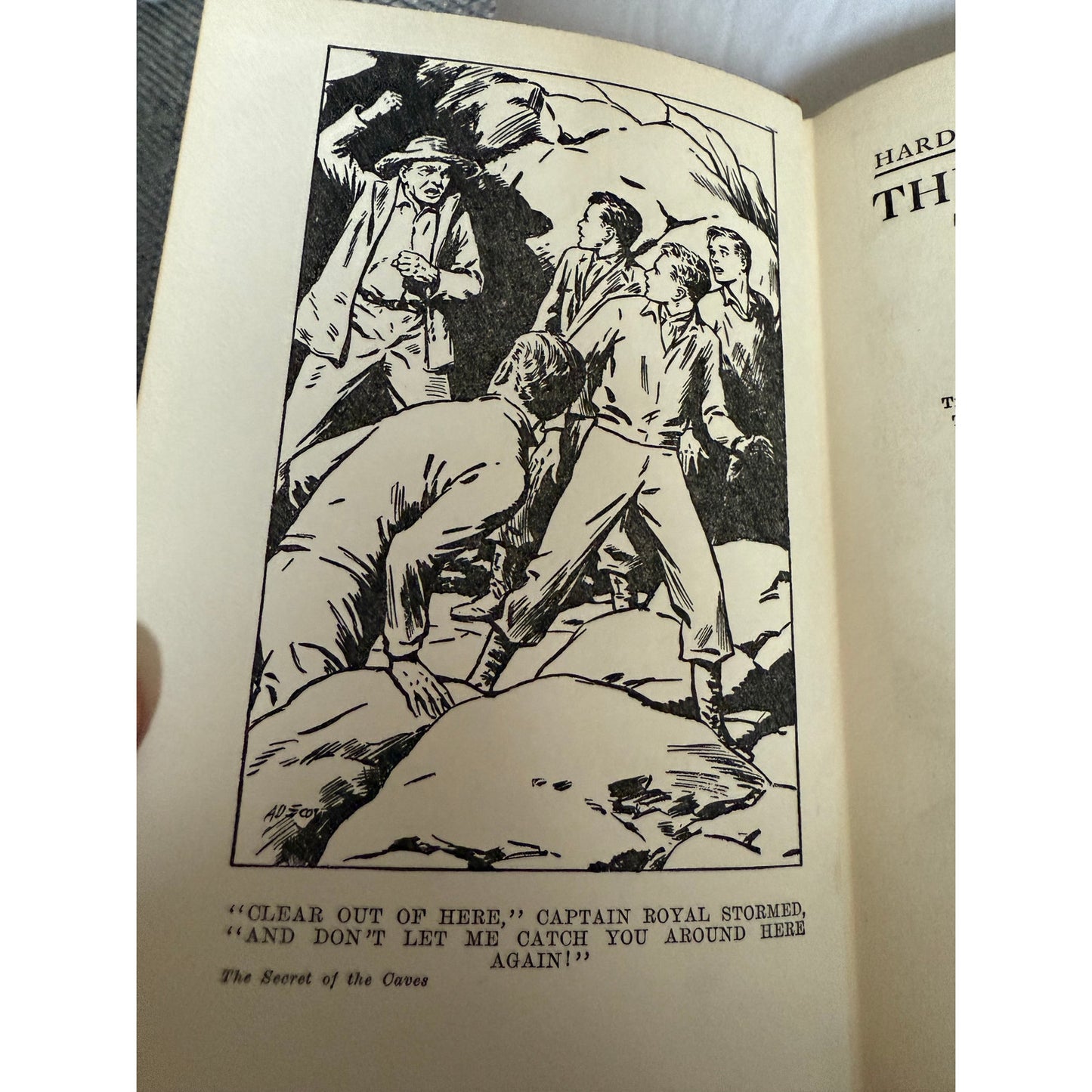 The Hardy Boys - The Secret of the Caves - Franklin W. Dixon - 1929 - Hardcover
