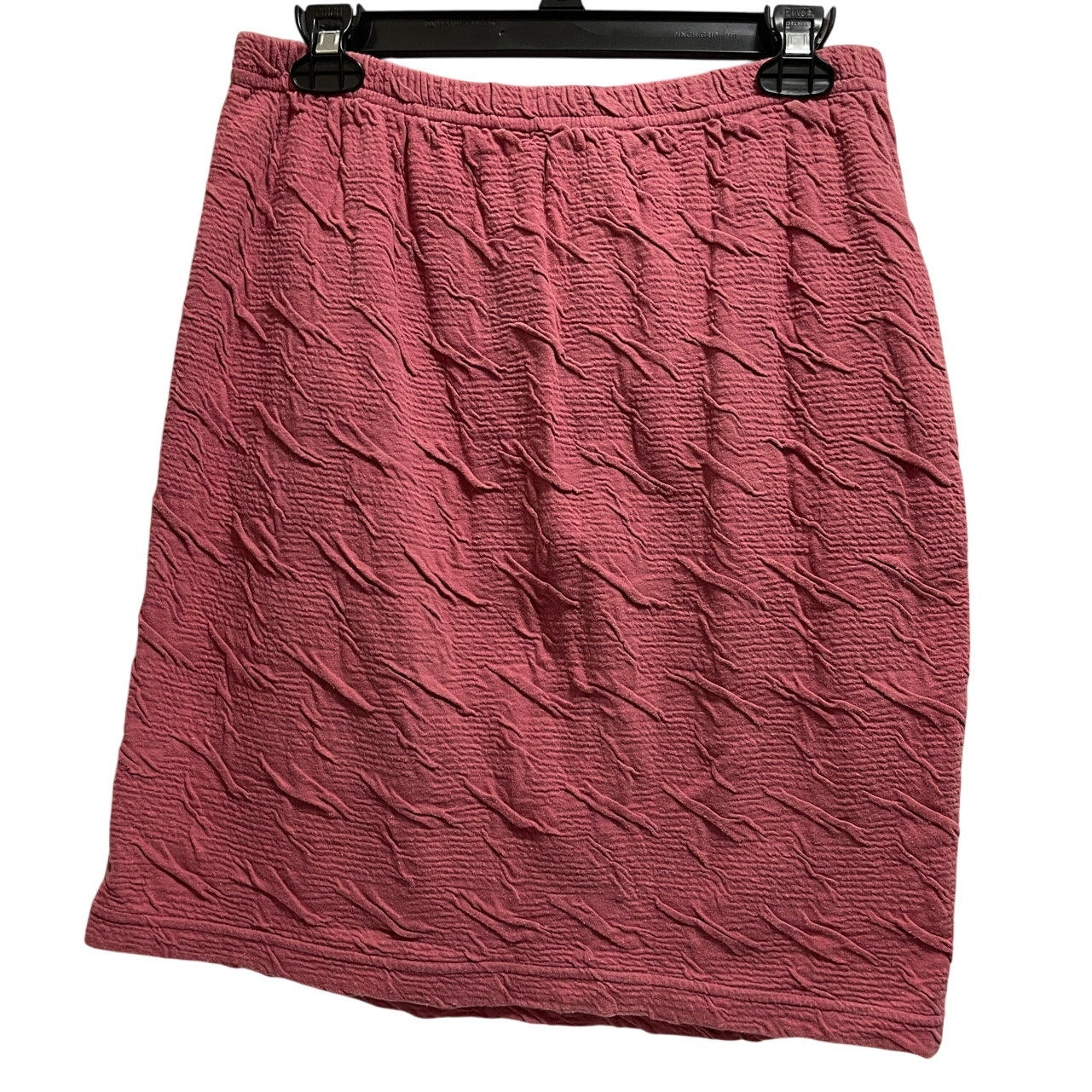 Campagnie Internationale Express Vintage Pink Textured Skirt - Size Medium