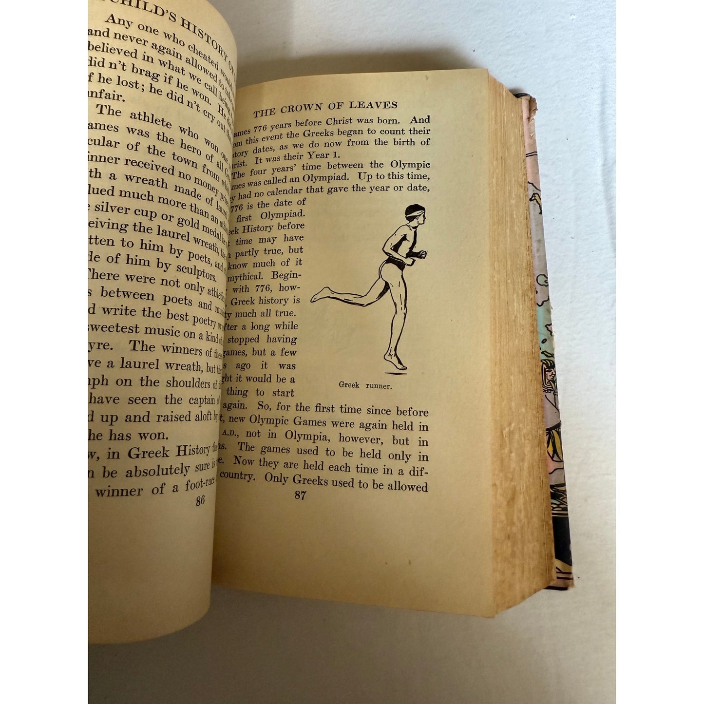 A Child's History of the World - V.M Hillyer - Illustrated - 1935 - Hardcover